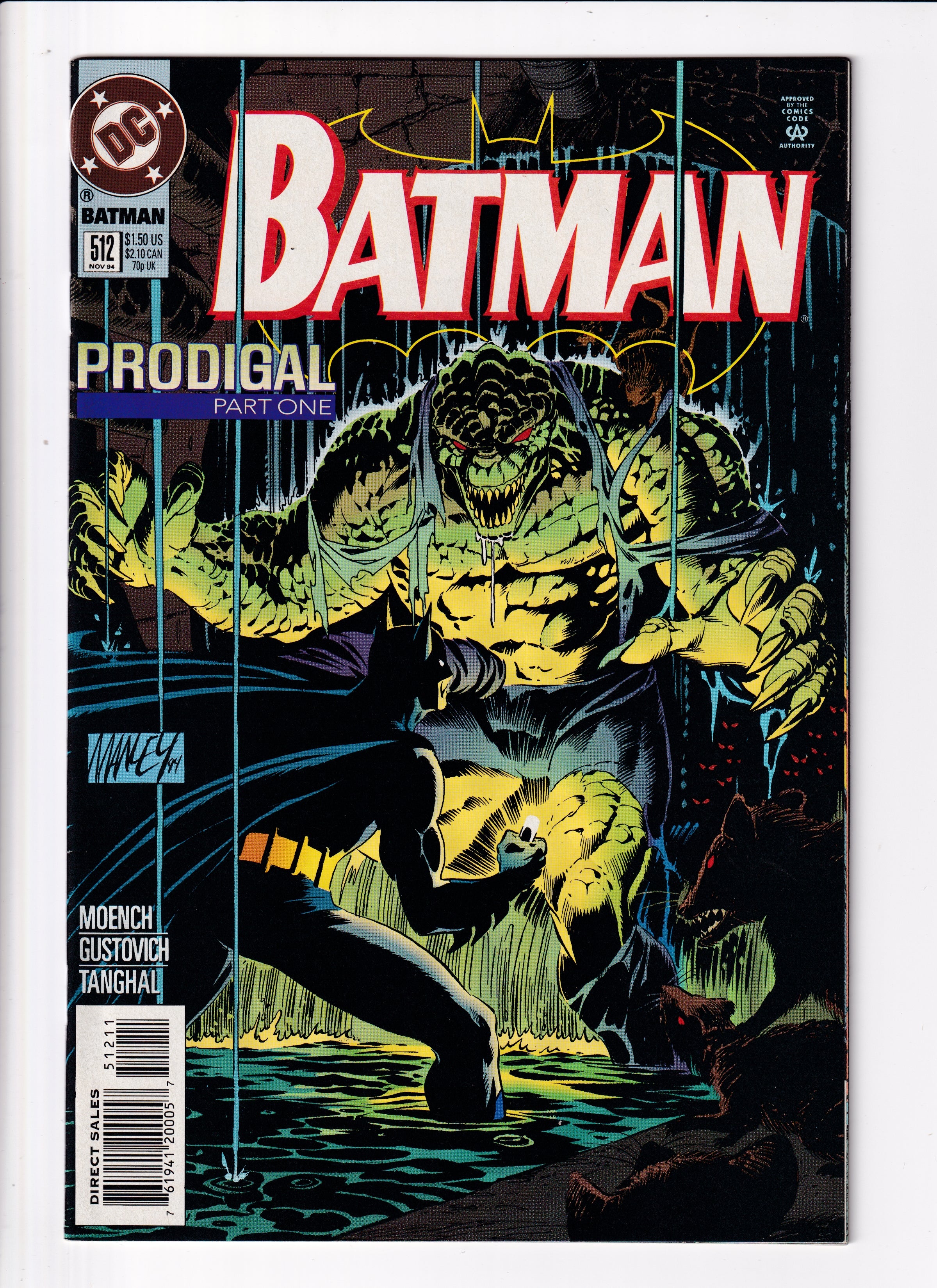 Batman #512 NM (9.4) (1994)