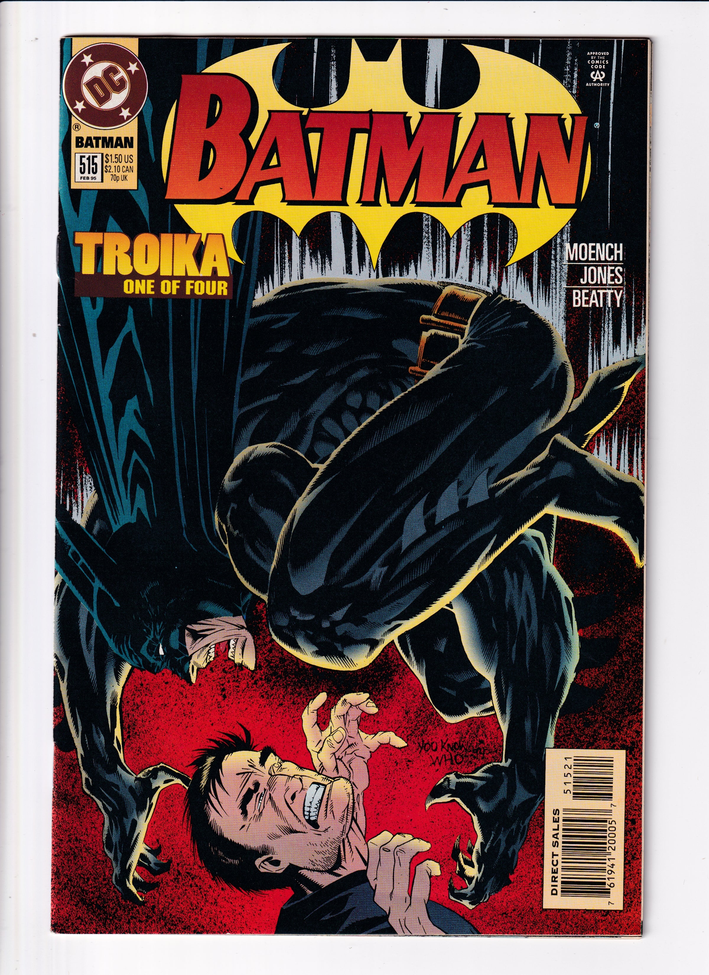 Batman #515 NM (9.4) (1994)