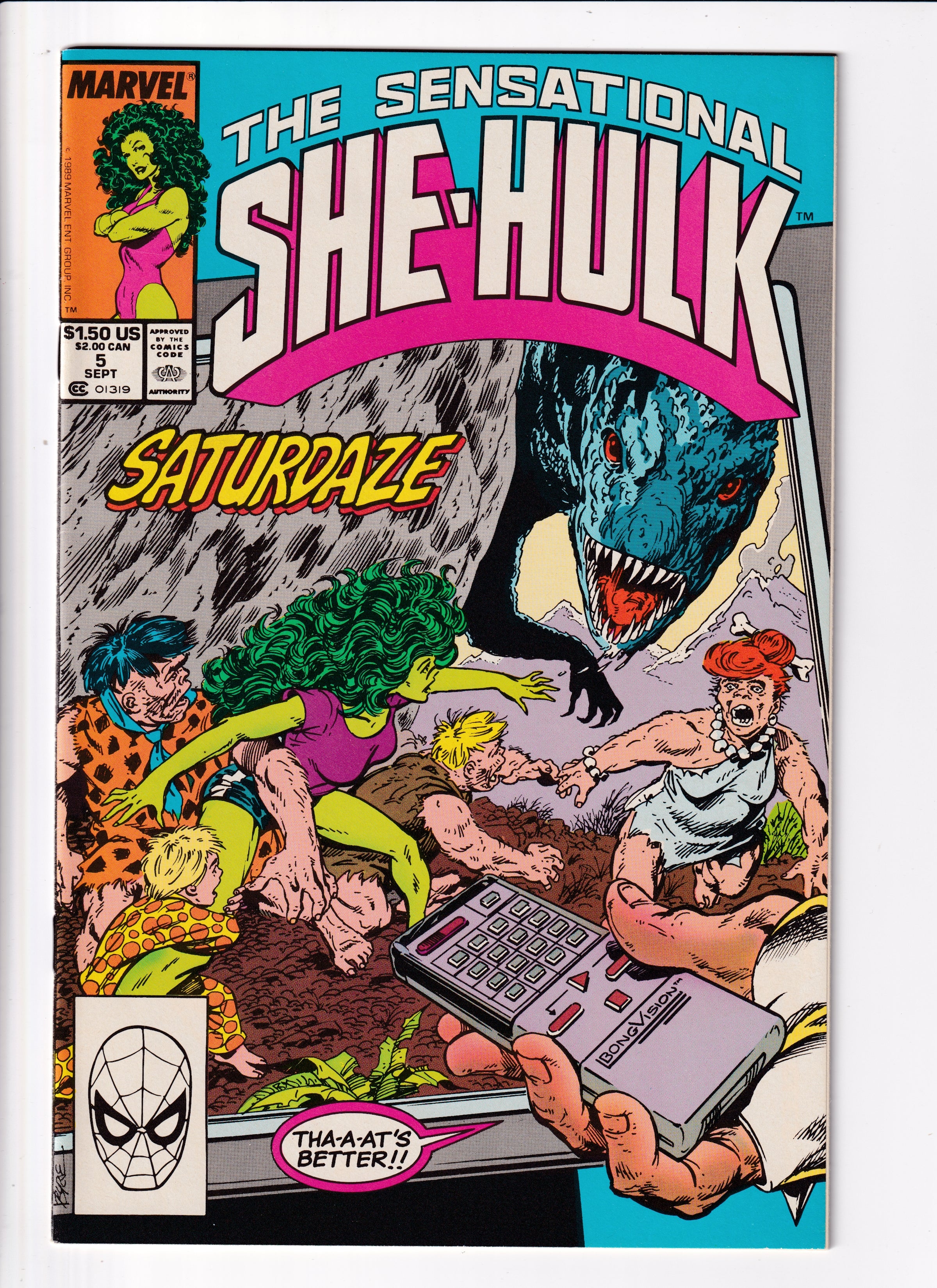 Sensational She Hulk #5 Nm (9.4) (1989)
