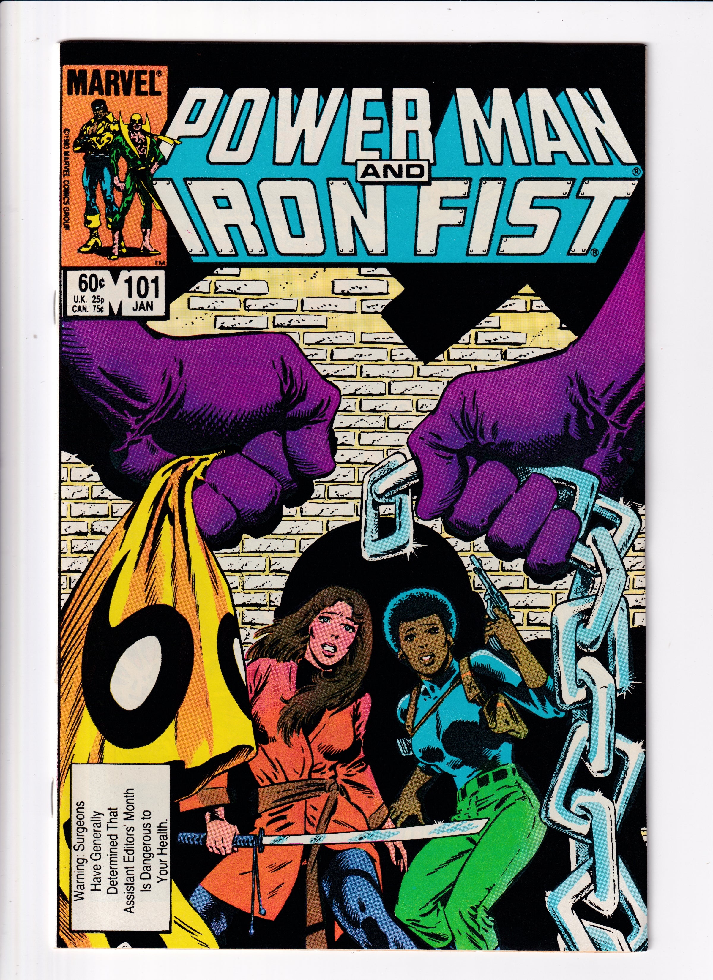 Power Man and Iron First #101 VF (8.5) (1983)