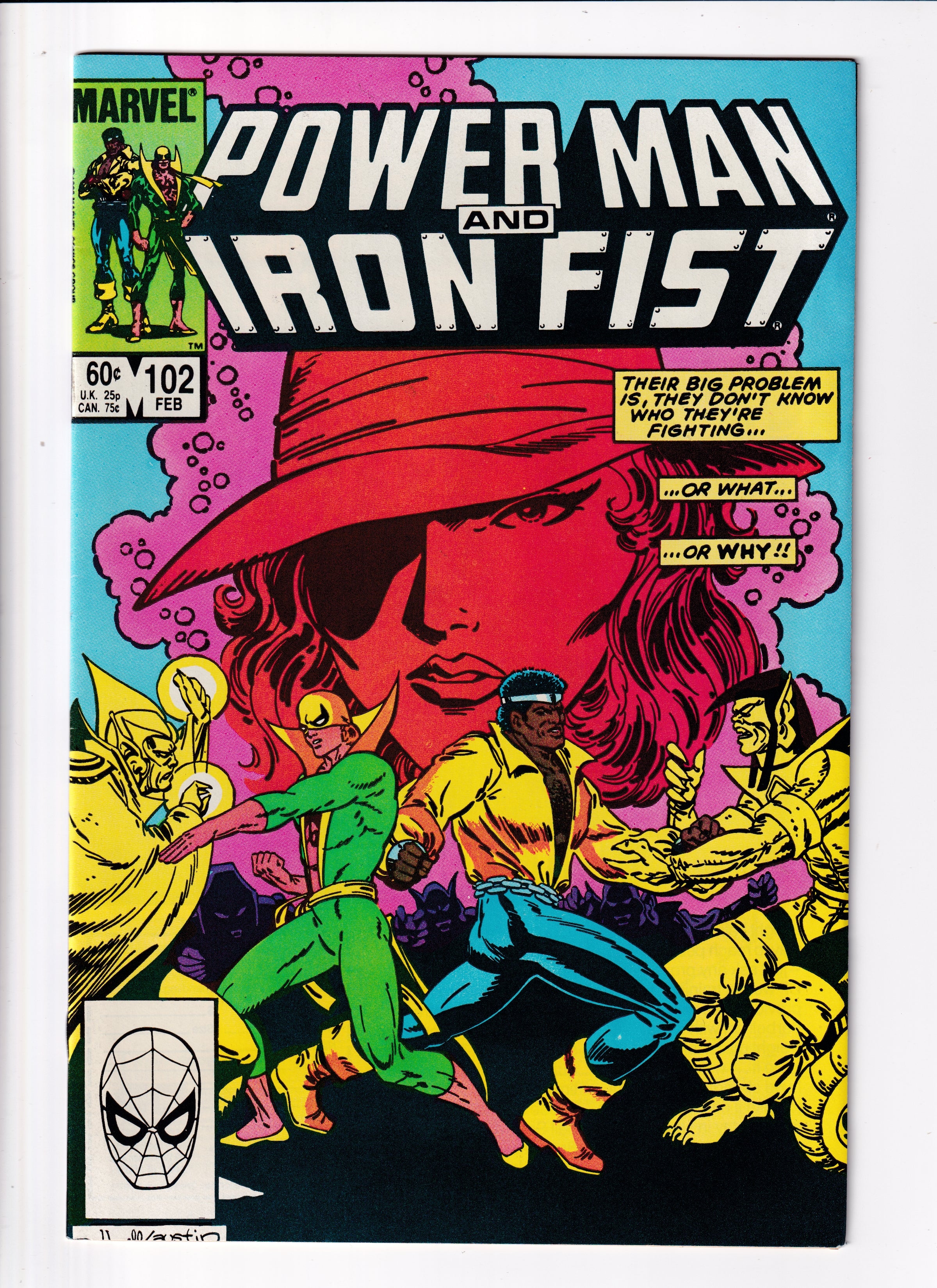 Power Man and Iron First #102 VF (8.5) (1983)