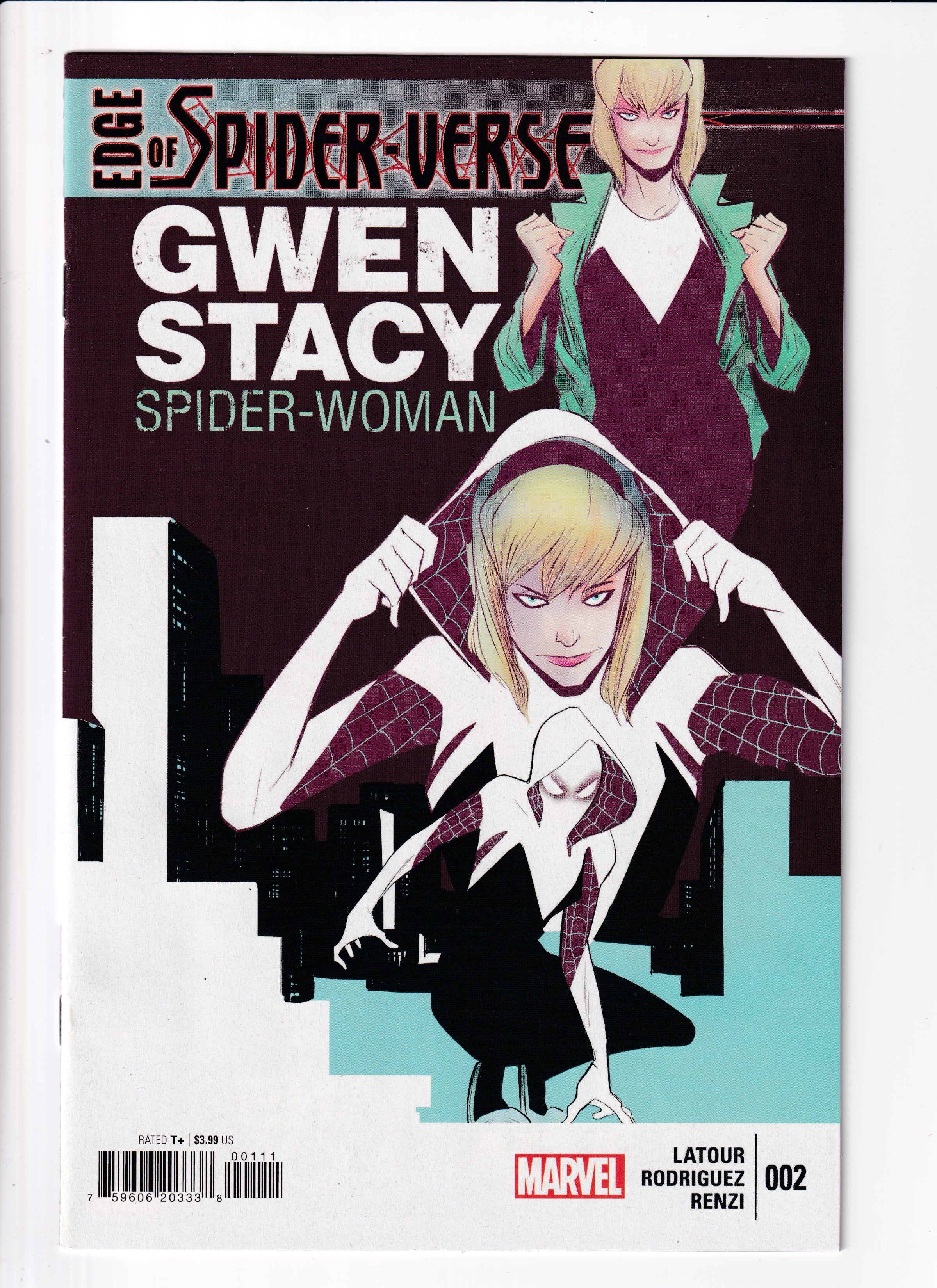 Edge of Spider-Verse #2 Facsimile NM (9.8) (2022)