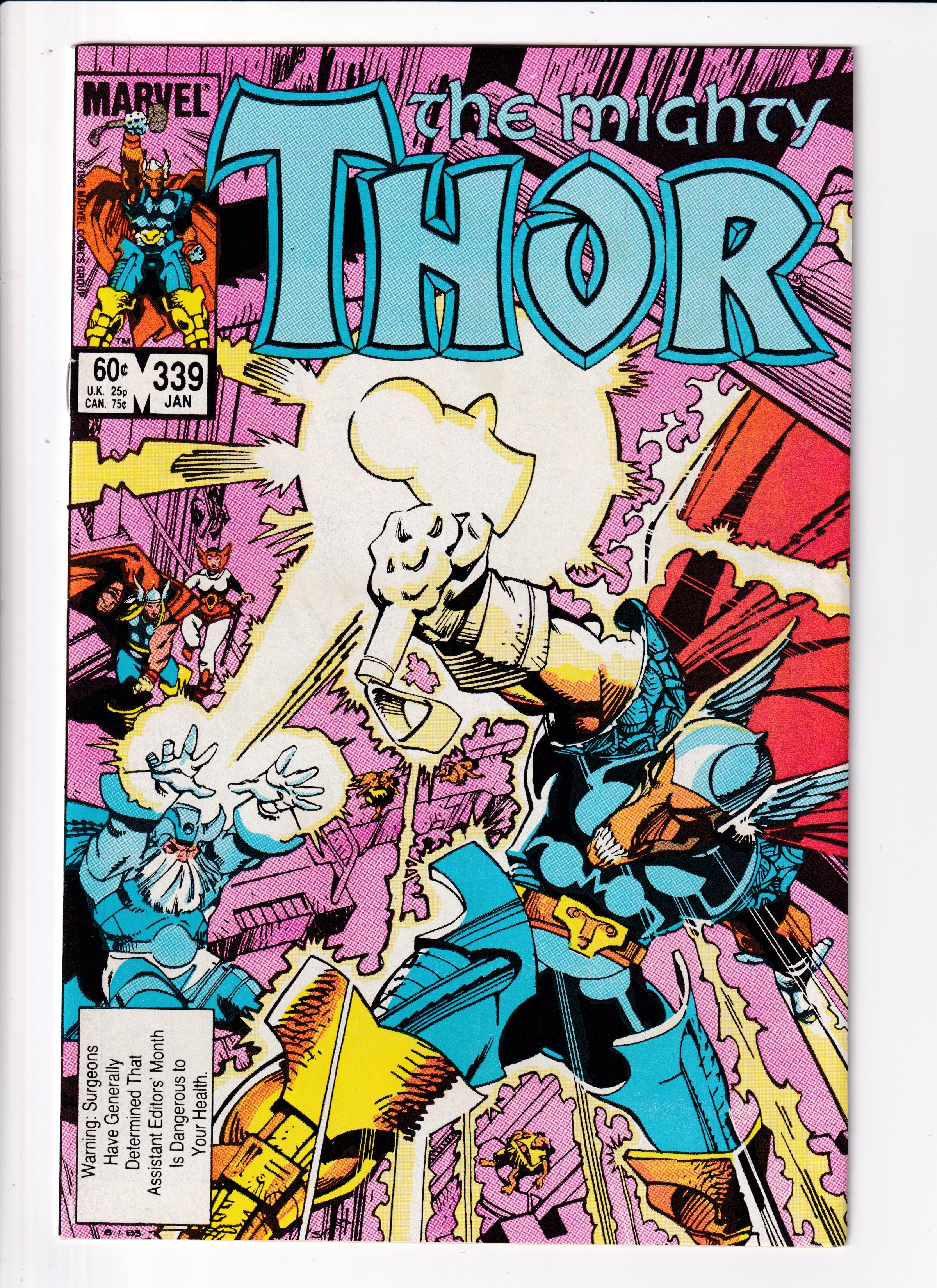 The Mighty Thor #339 NM (9.4) (1984)