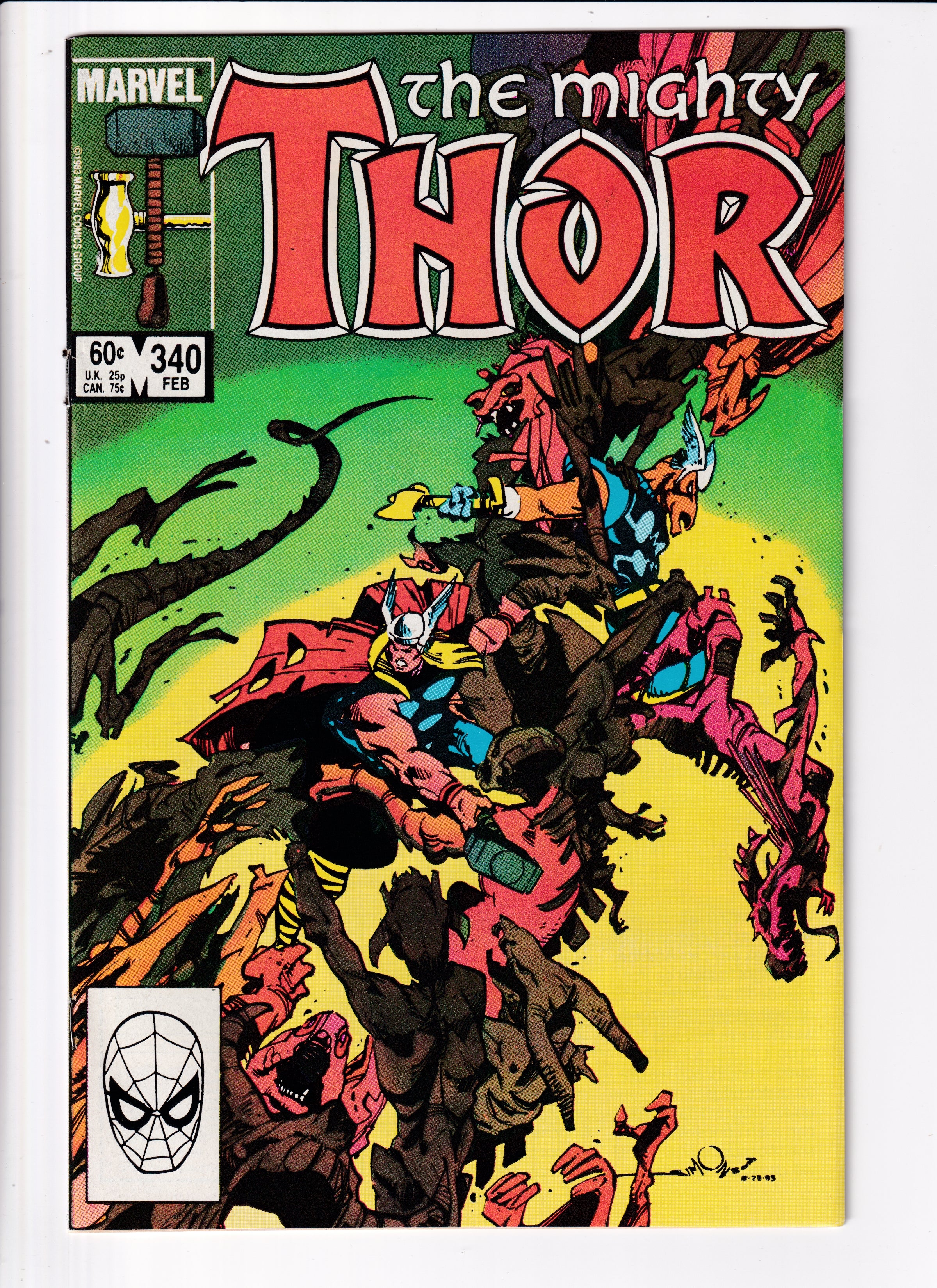 The Mighty Thor #340 NM (9.4) (1984)