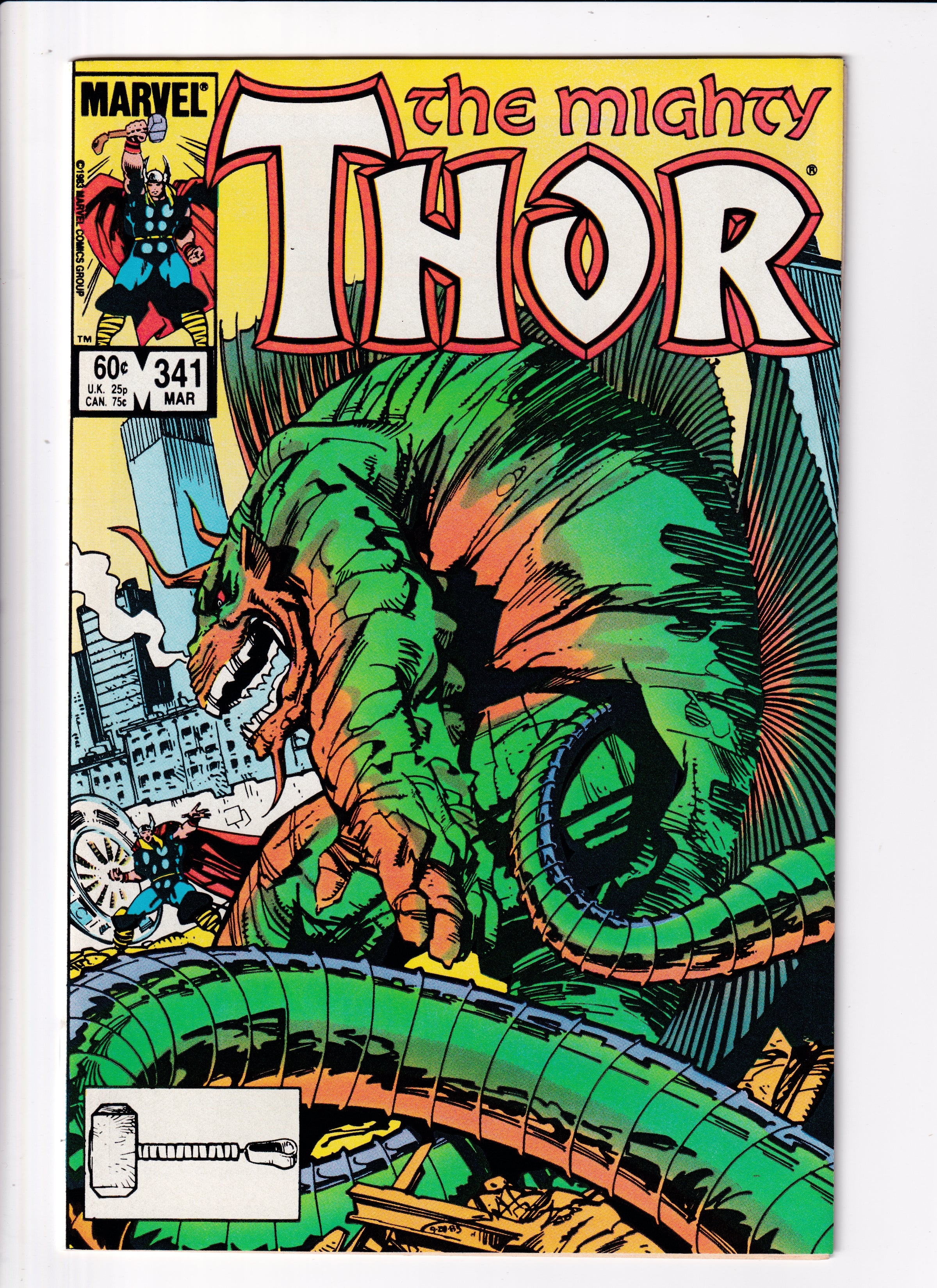 The Mighty Thor #341 NM (9.4) (1984)