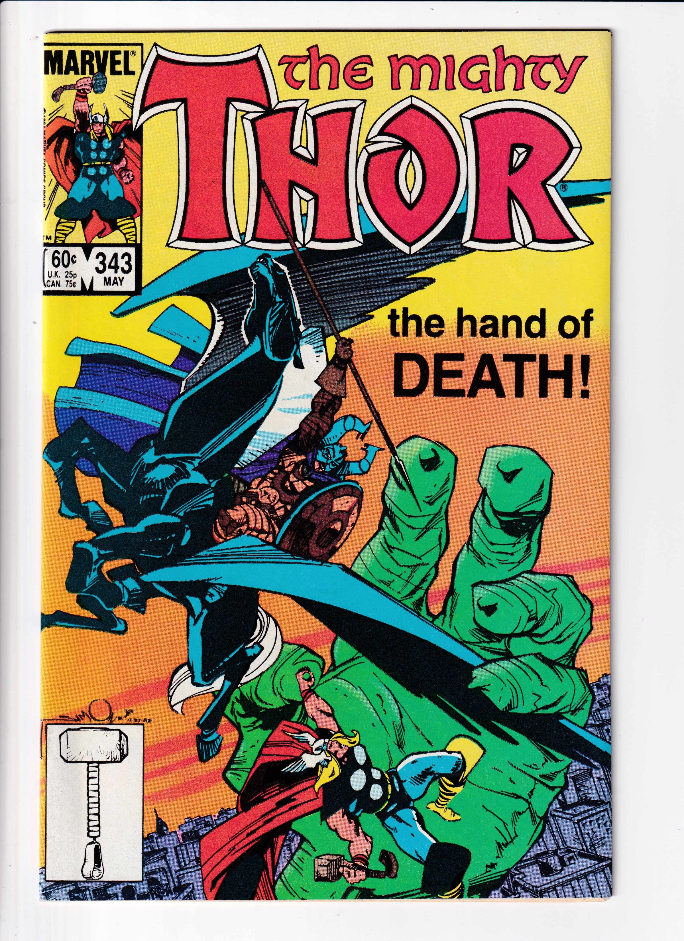The Mighty Thor #343 NM (9.4) (1984)