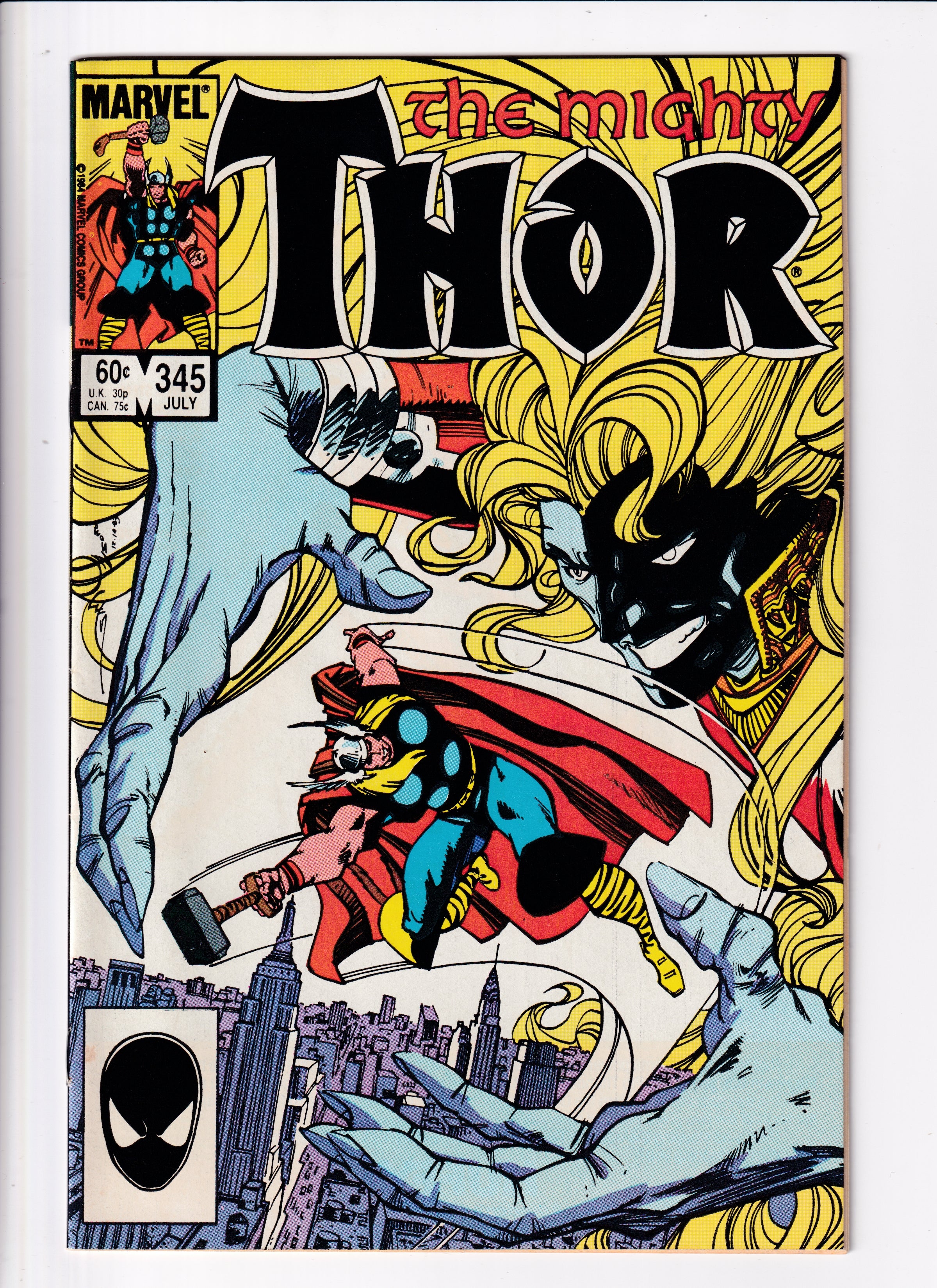 The Mighty Thor #345 NM (9.0) (1984)