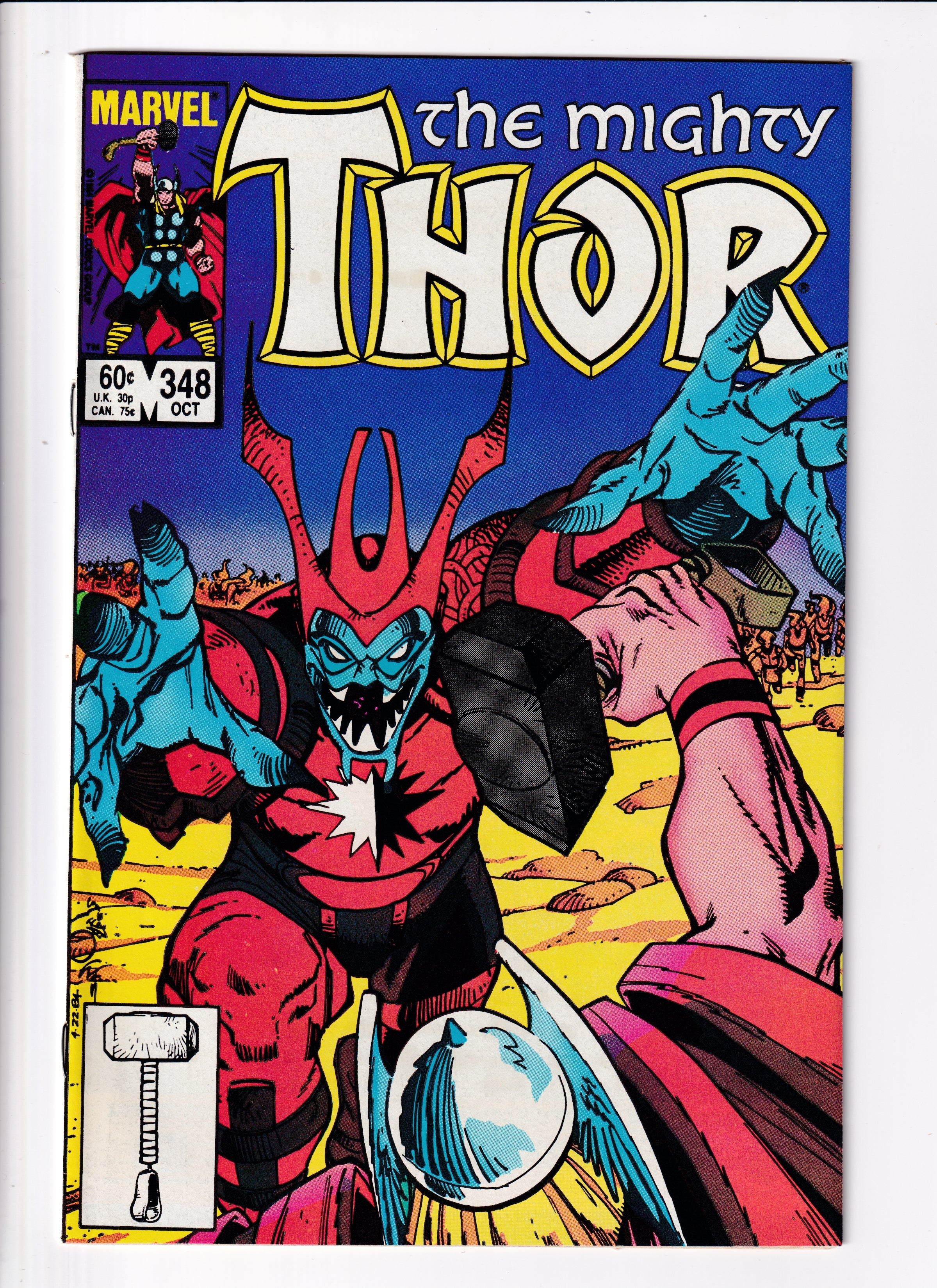 The Mighty Thor #348 NM (9.2) (1984)