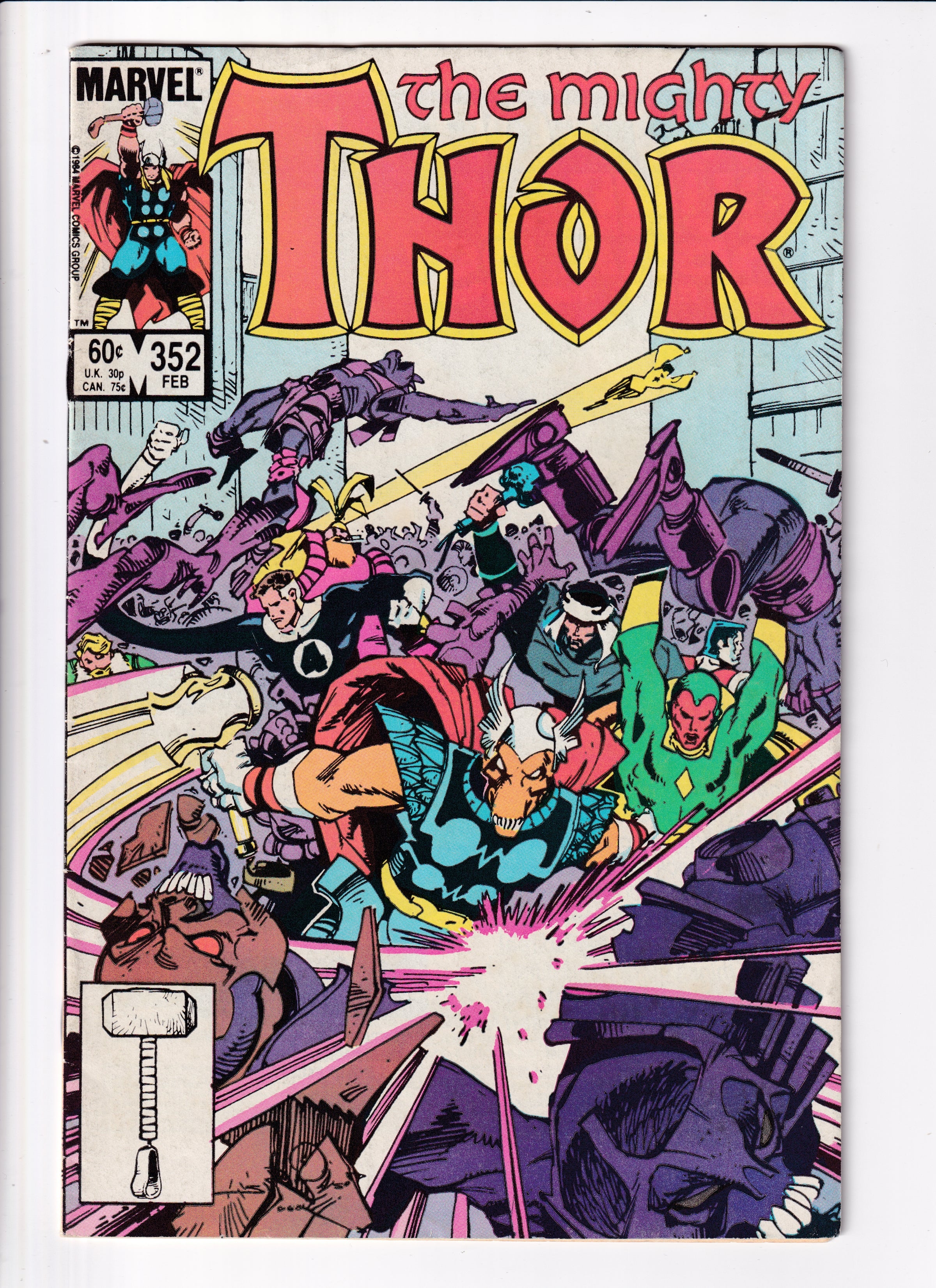 The Mighty Thor #352 VF (8.0) (1985)