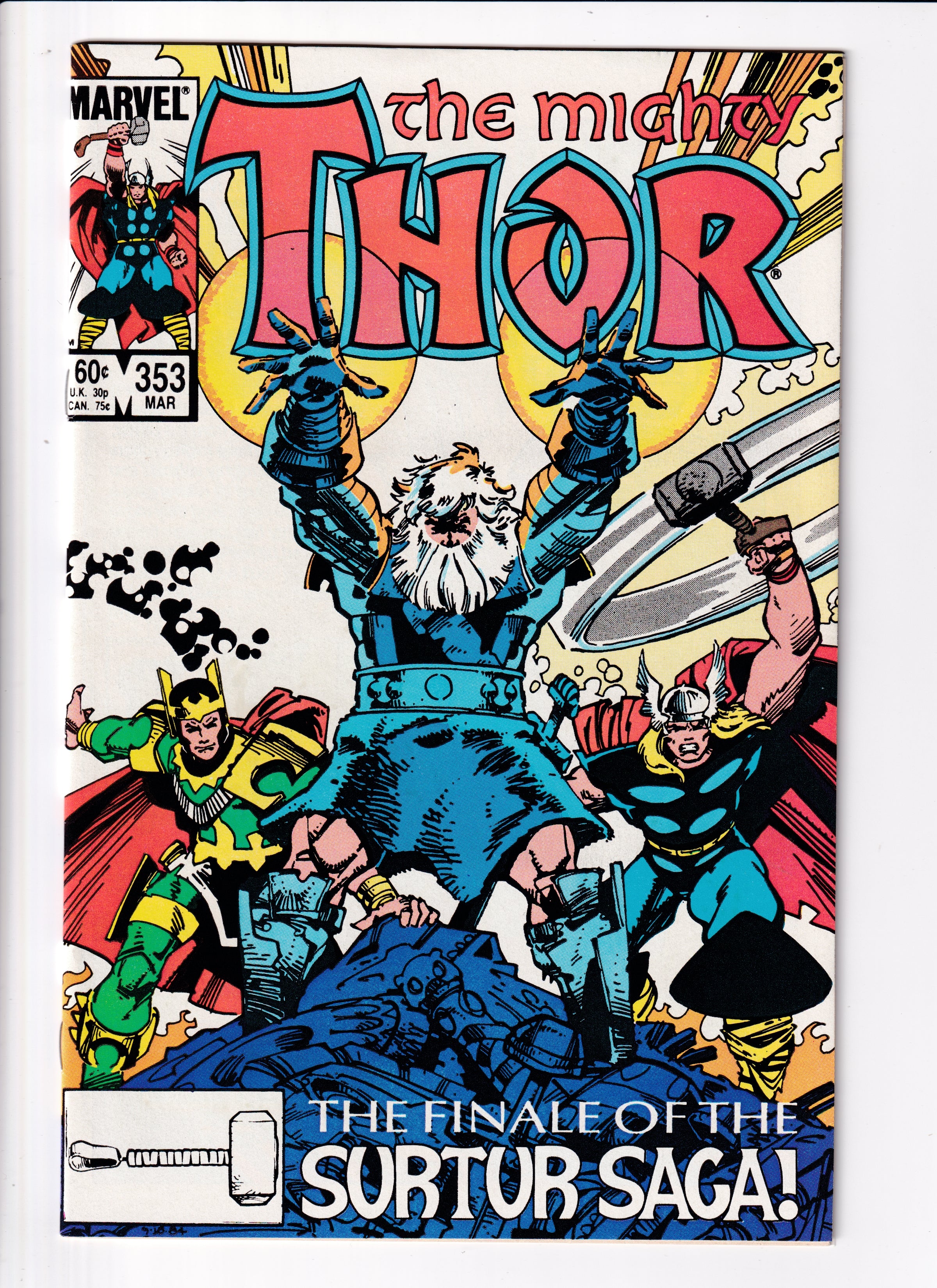 The Mighty Thor #353 VF (8.5) (1985)