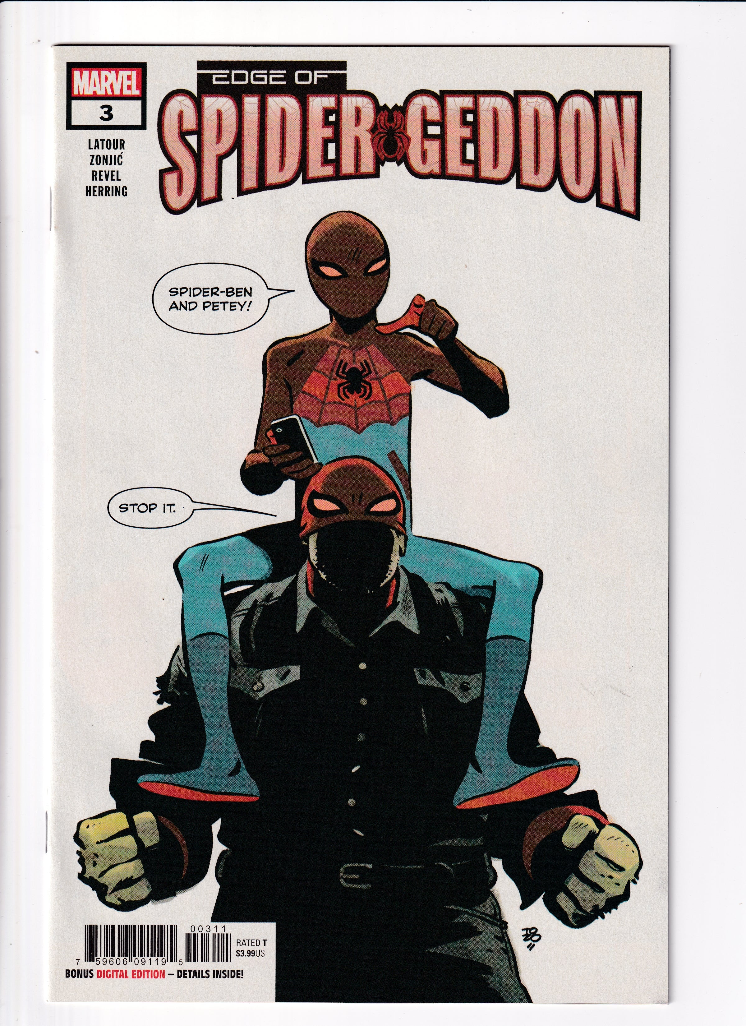 Edge of Spider-Geddon #3 NM (9.6) (2018)