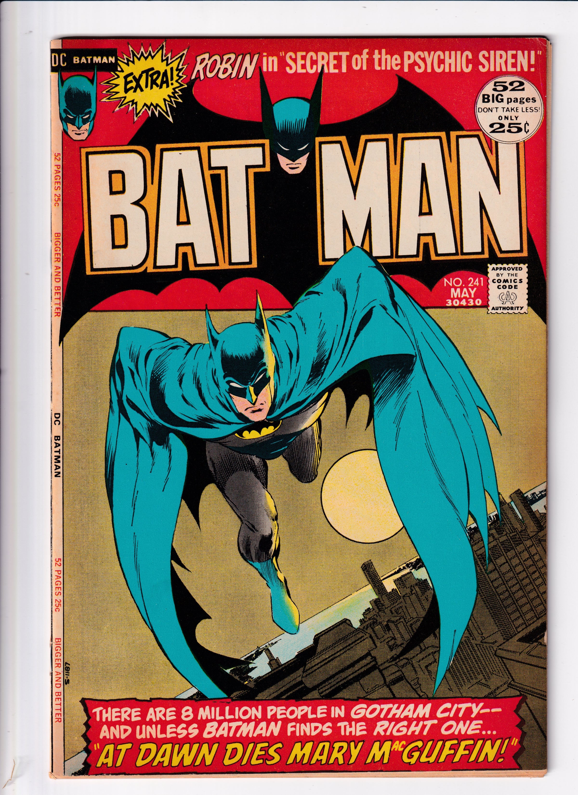 Batman #241 VF (7.0) (1972)