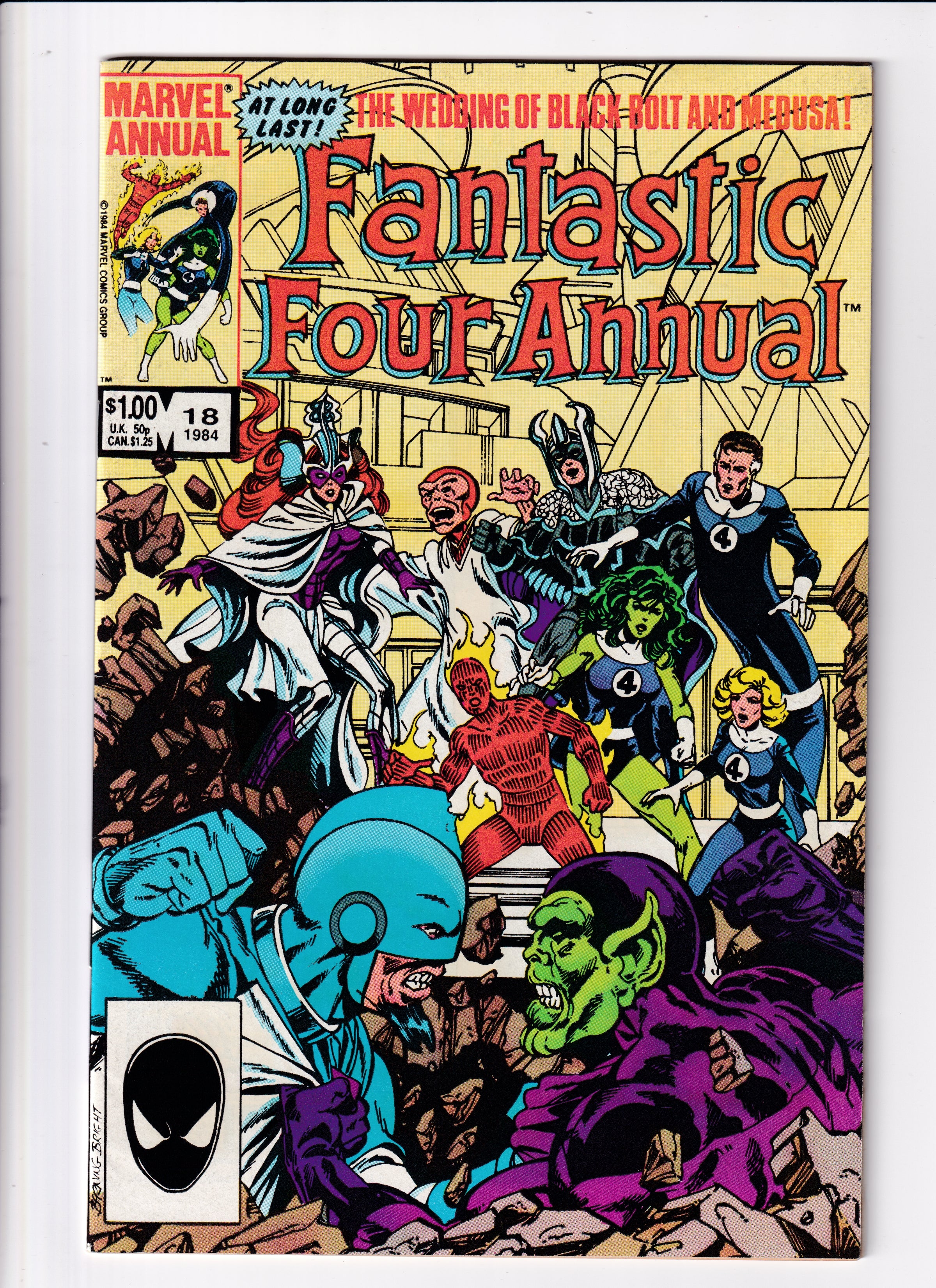 Fantastic Four Annual #18 NM (9.2) (1984)