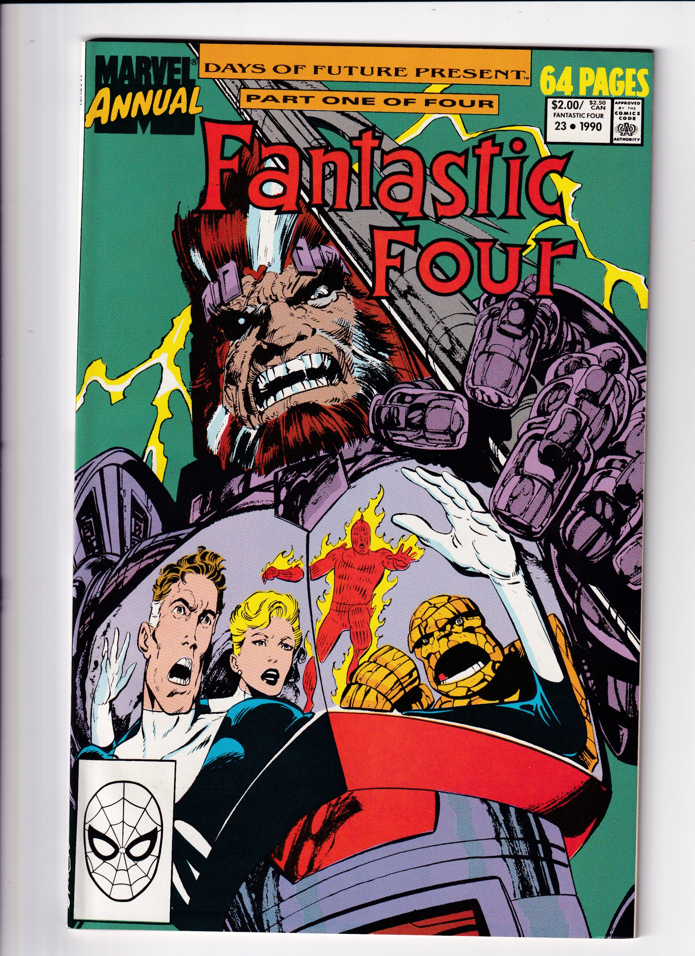 Fantastic Four Annual #23 NM (9.4) (1990)