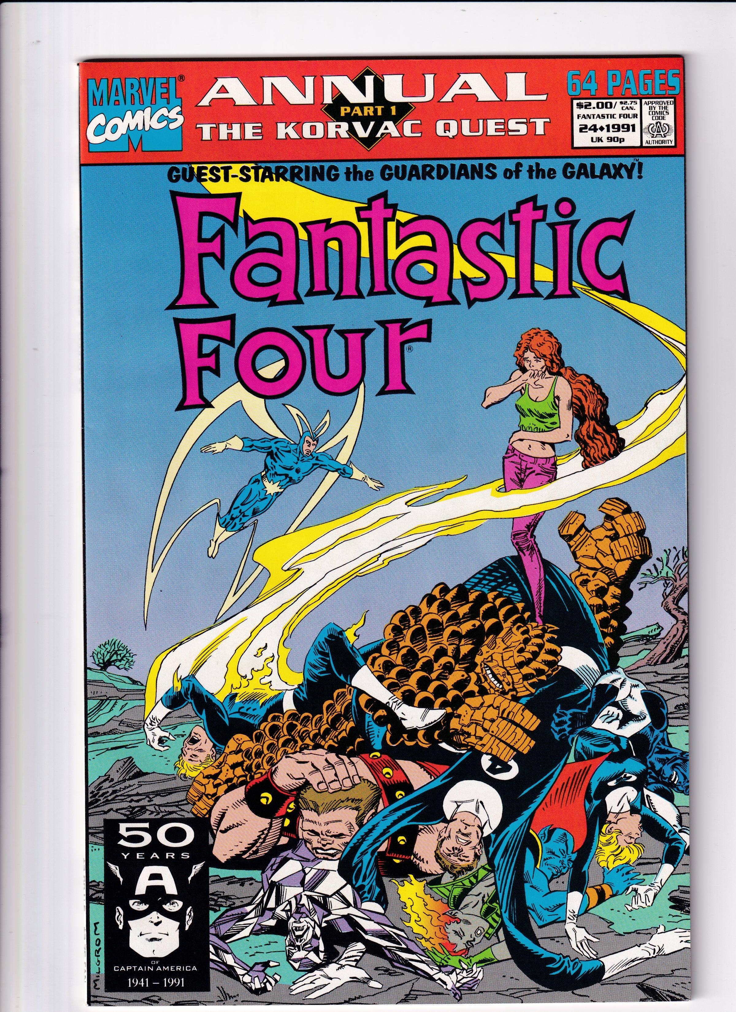 Fantastic Four Annual #24 NM (9.4) (1991)