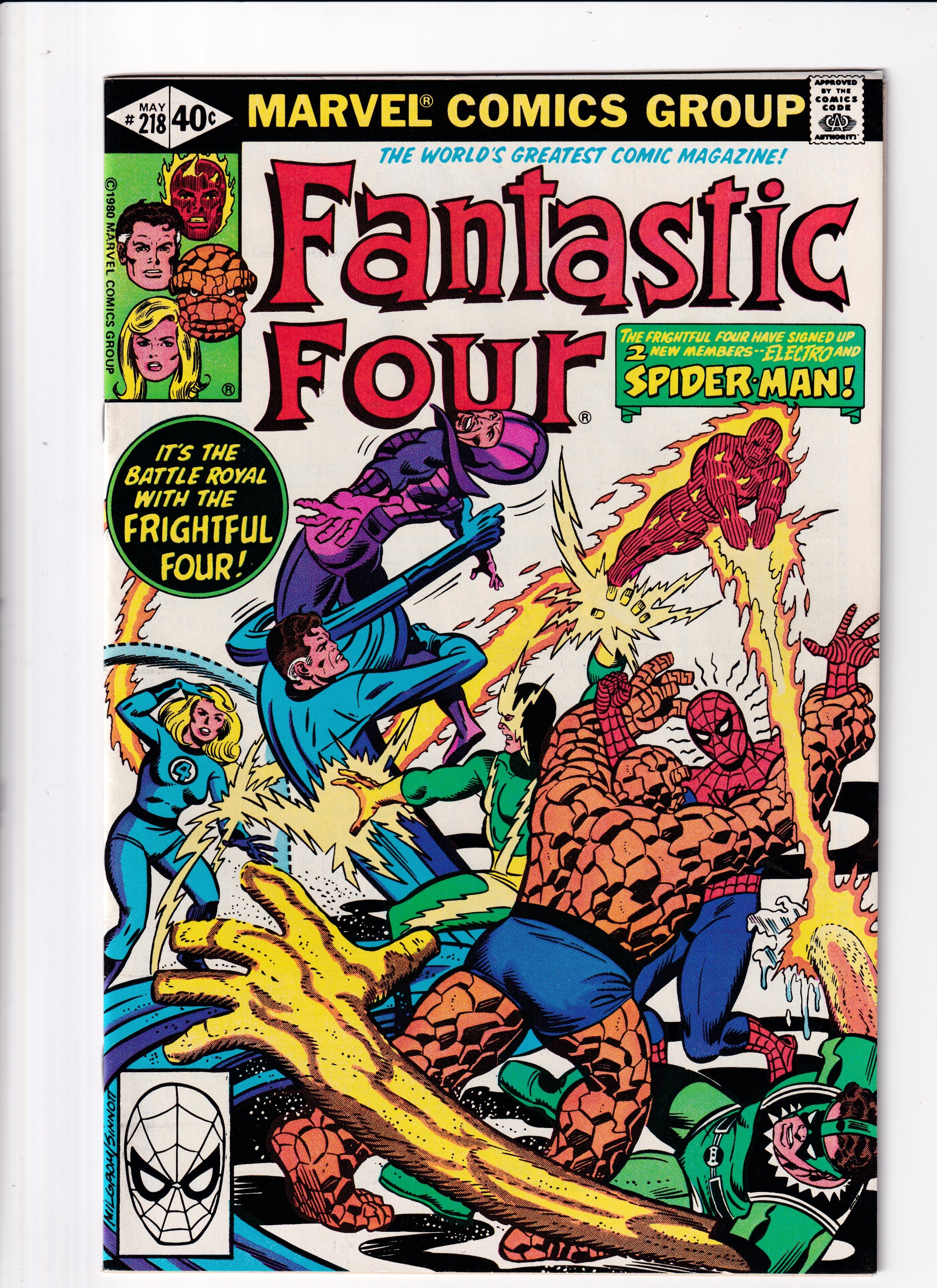 Fantastic Four #218 NM (9.2) (1979)