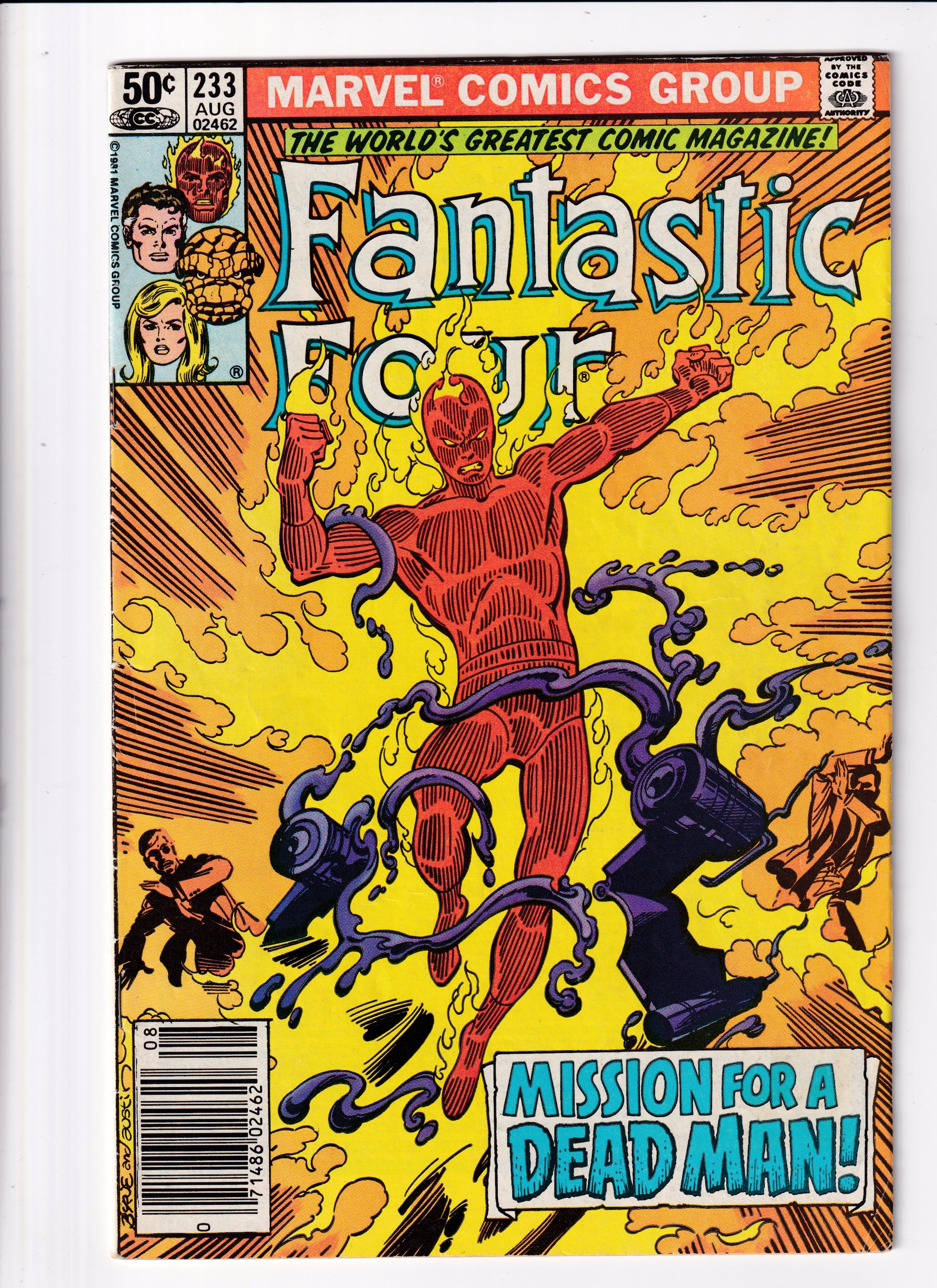 Fantastic Four #233 Newsstand FN (6.0) (1981)
