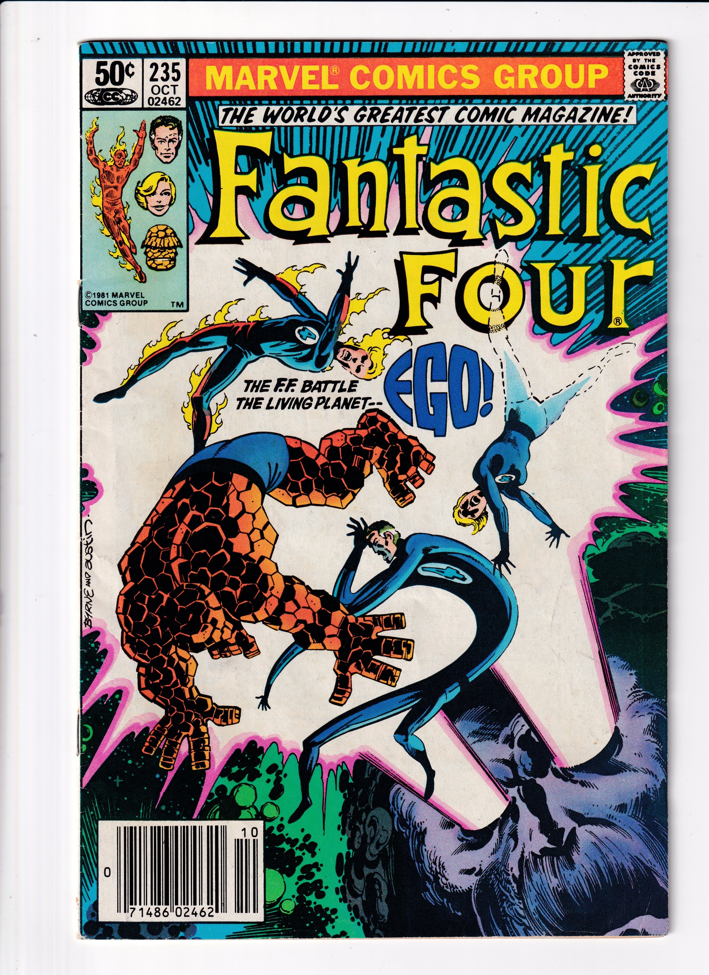 Fantastic Four #235 Newsstand FN (6.5) (1981)