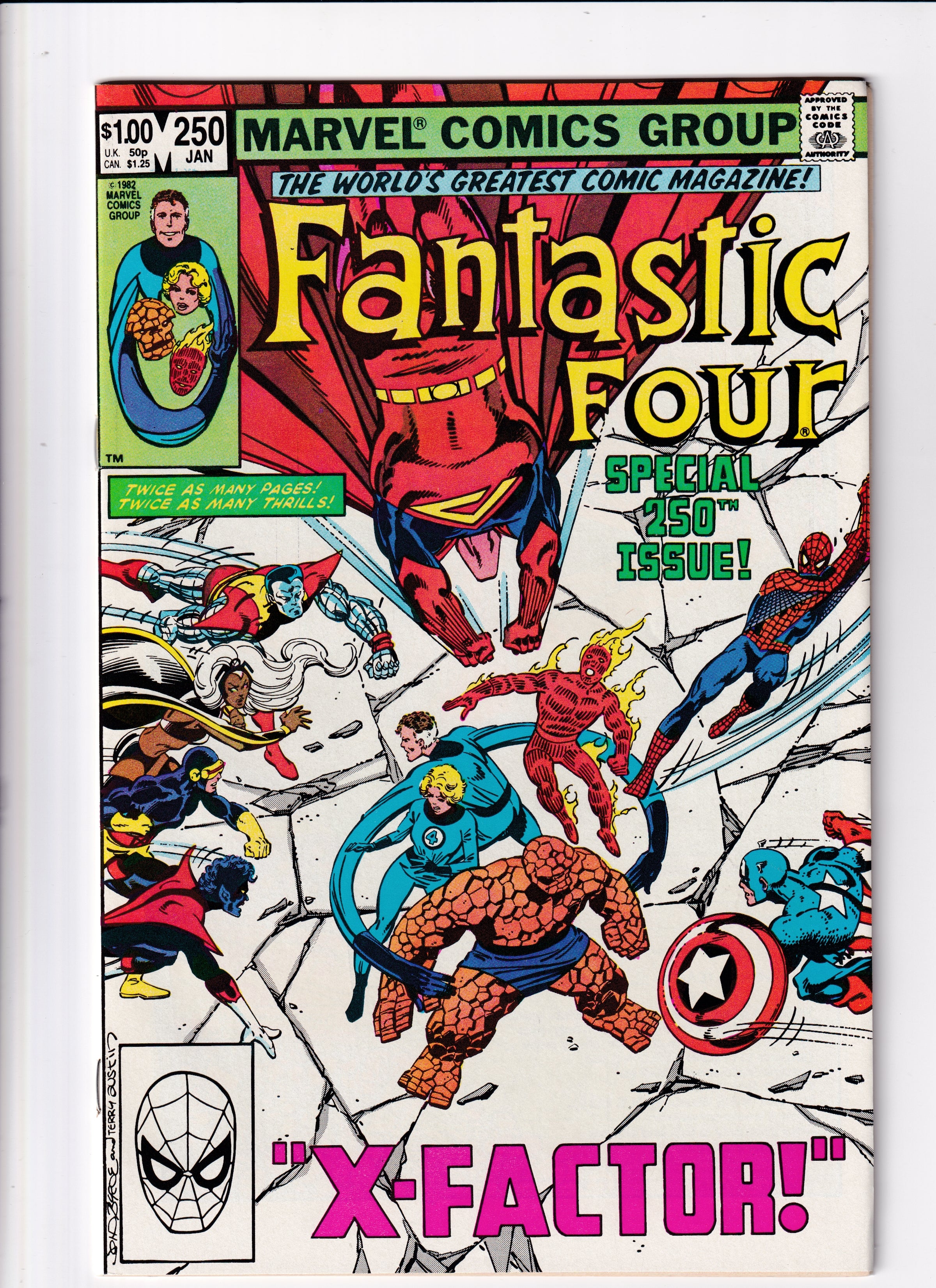 Fantastic Four #250 NM (9.2) (1983)