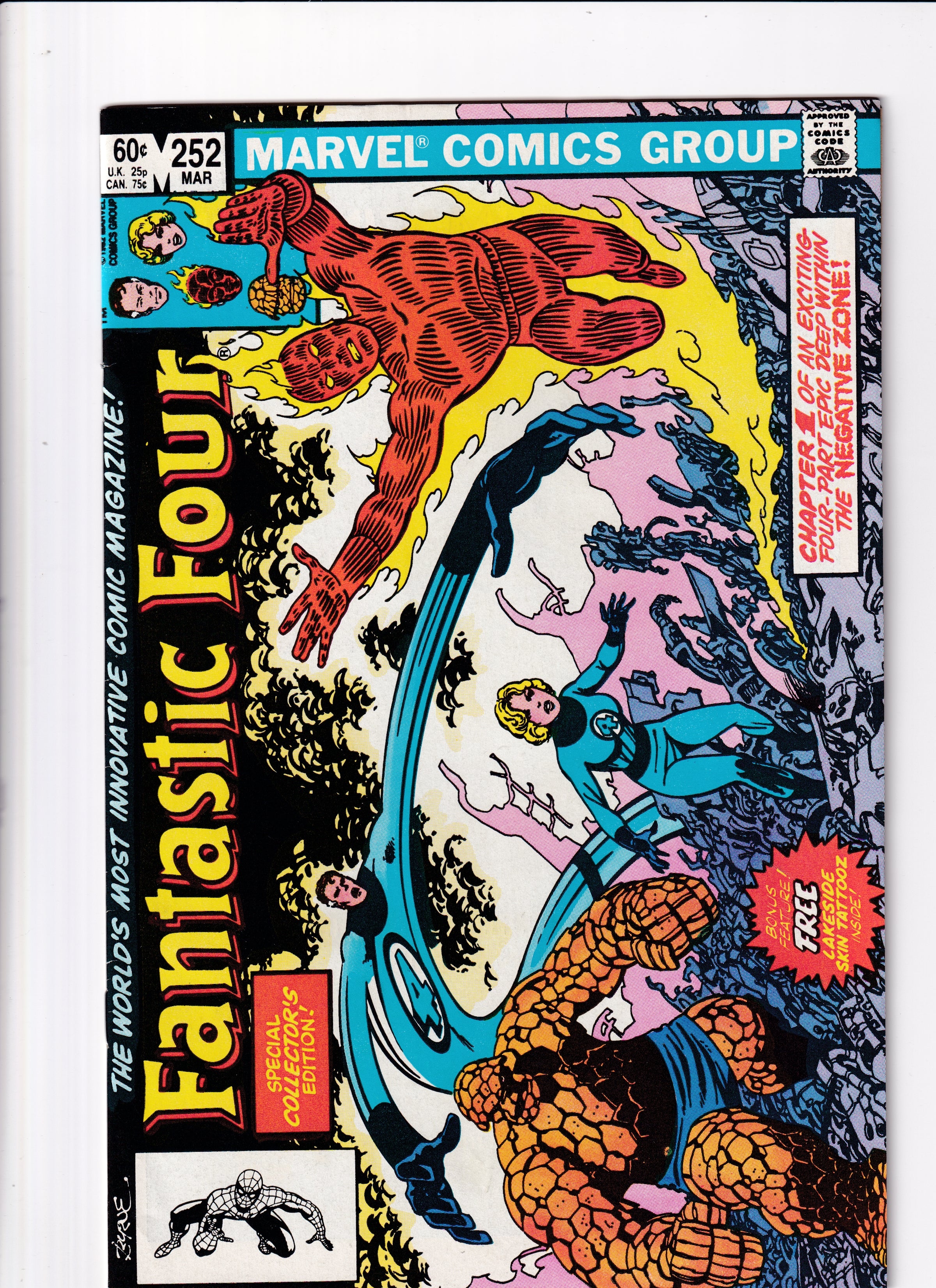 Fantastic Four #252 VF (8.0) (1983)