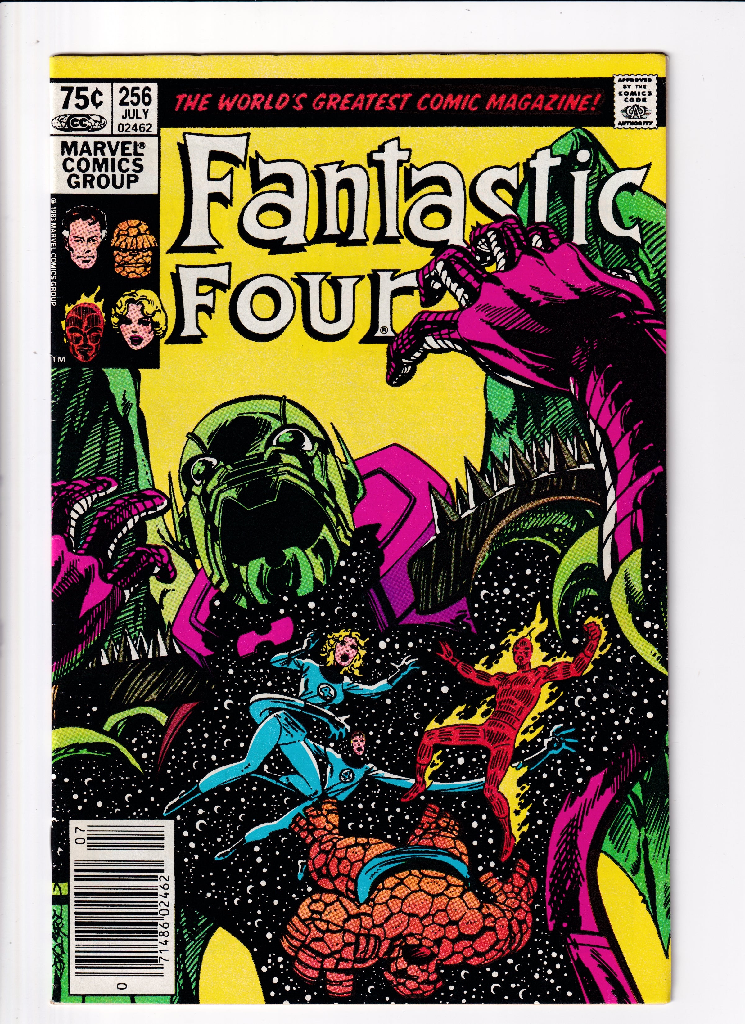 Fantastic Four #256 Canadian Price Var. VF (8.5) (1983)