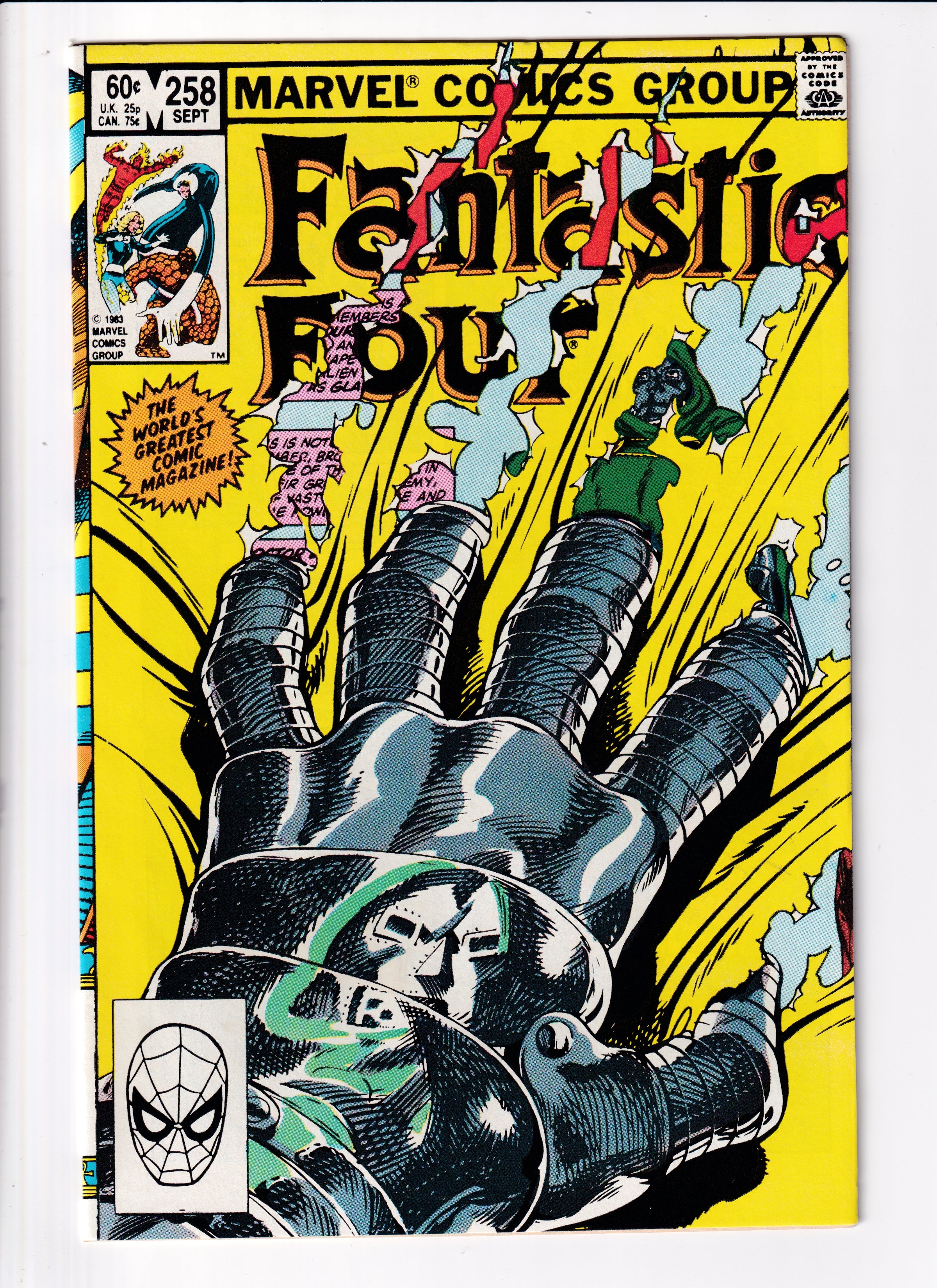 Fantastic Four #258 VF (8.5) (1983)