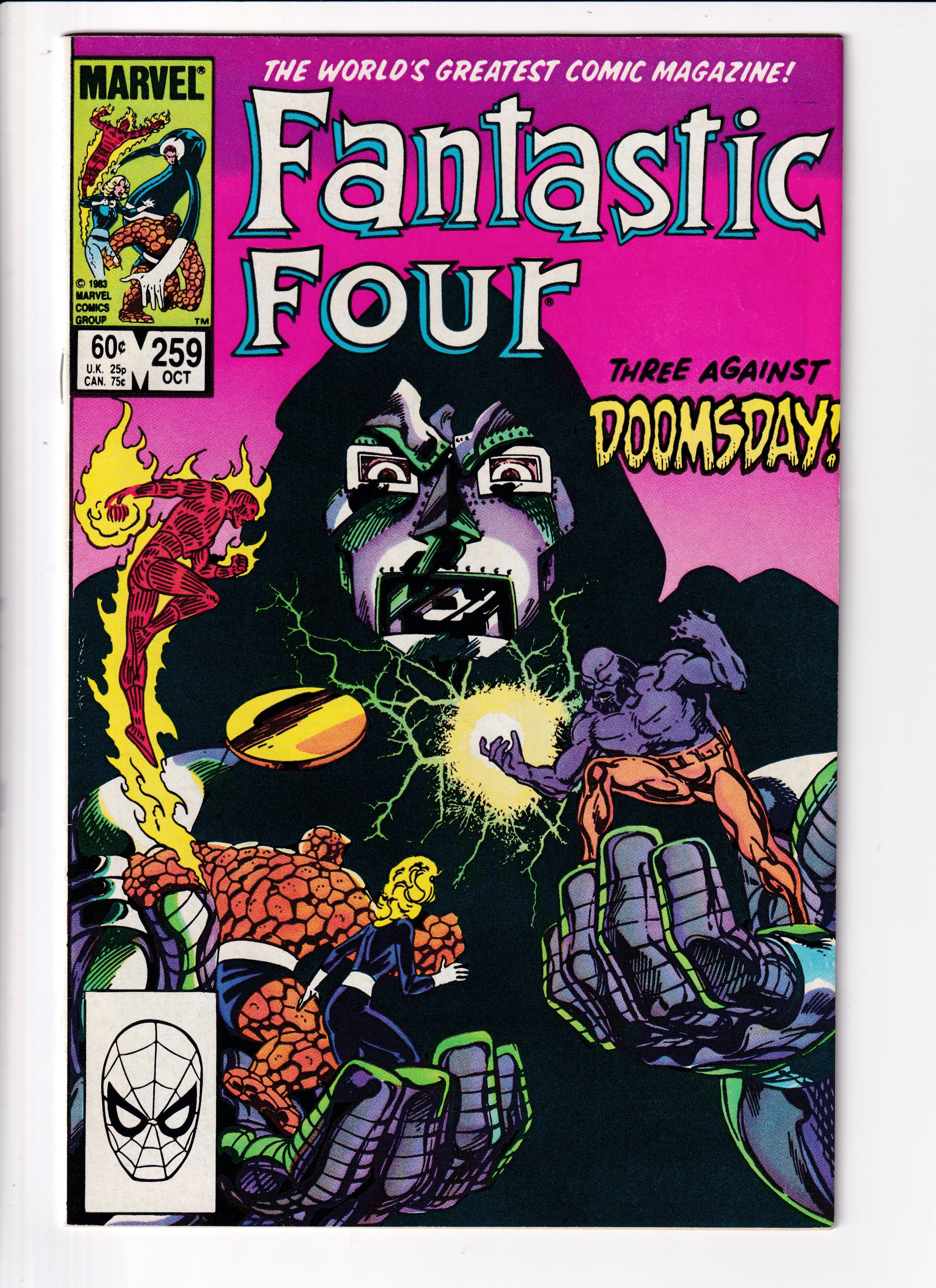 Fantastic Four #259 VF (8.5) (1983)