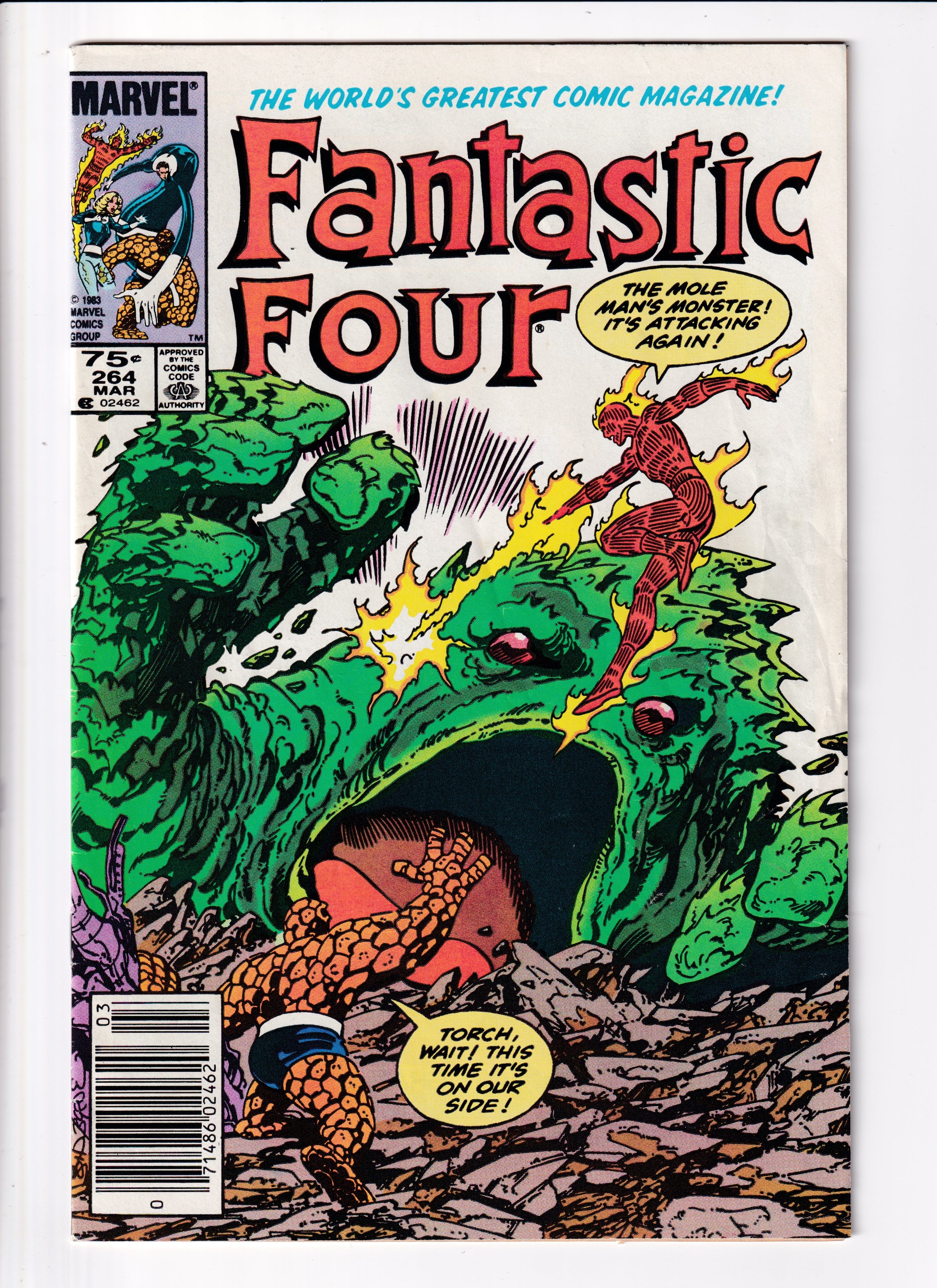 Fantastic Four #264 Canadian Price Var. FN (6.5) (1984)