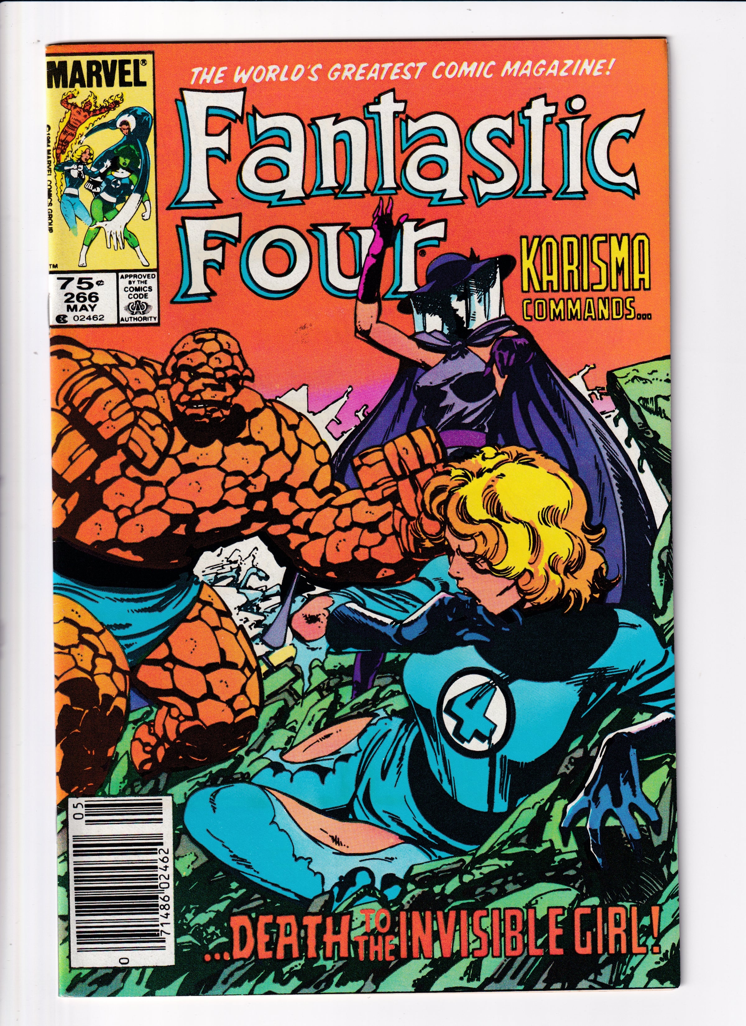 Fantastic Four #266 Canadian Price Var. VF (8.5) (1984)