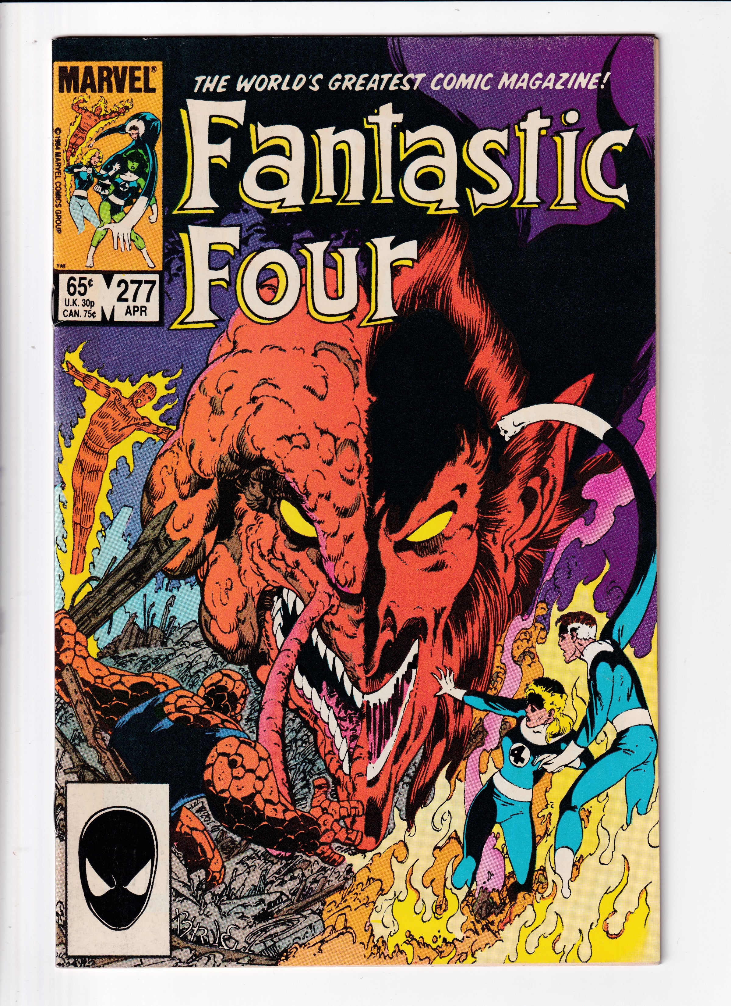 Fantastic Four #277 VF (7.5) (1985)