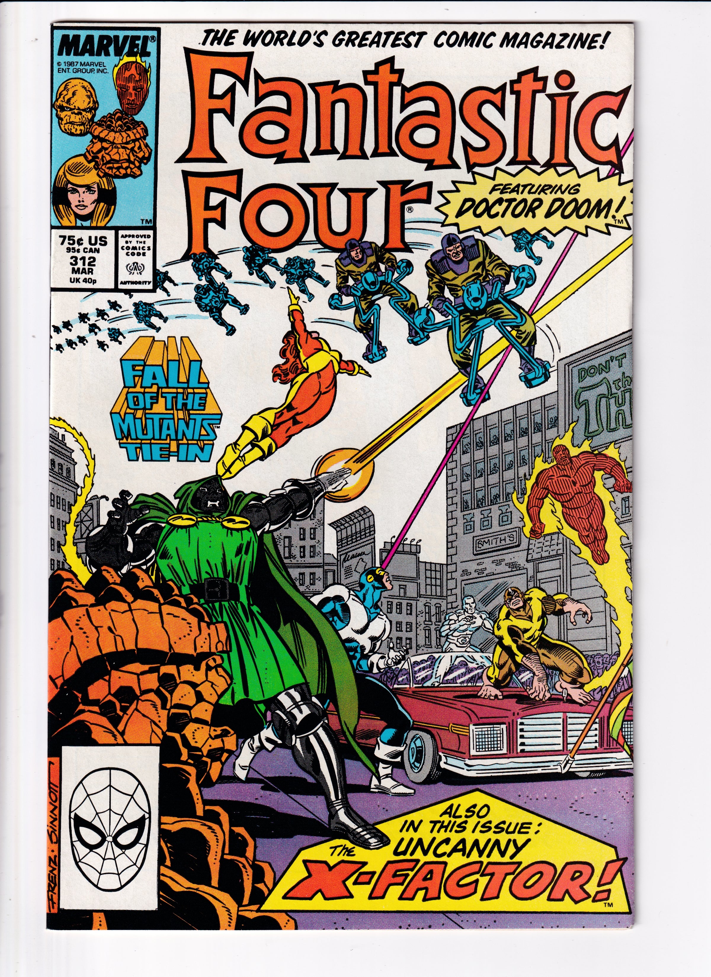 Fantastic Four #312 NM (9.4) (1988)