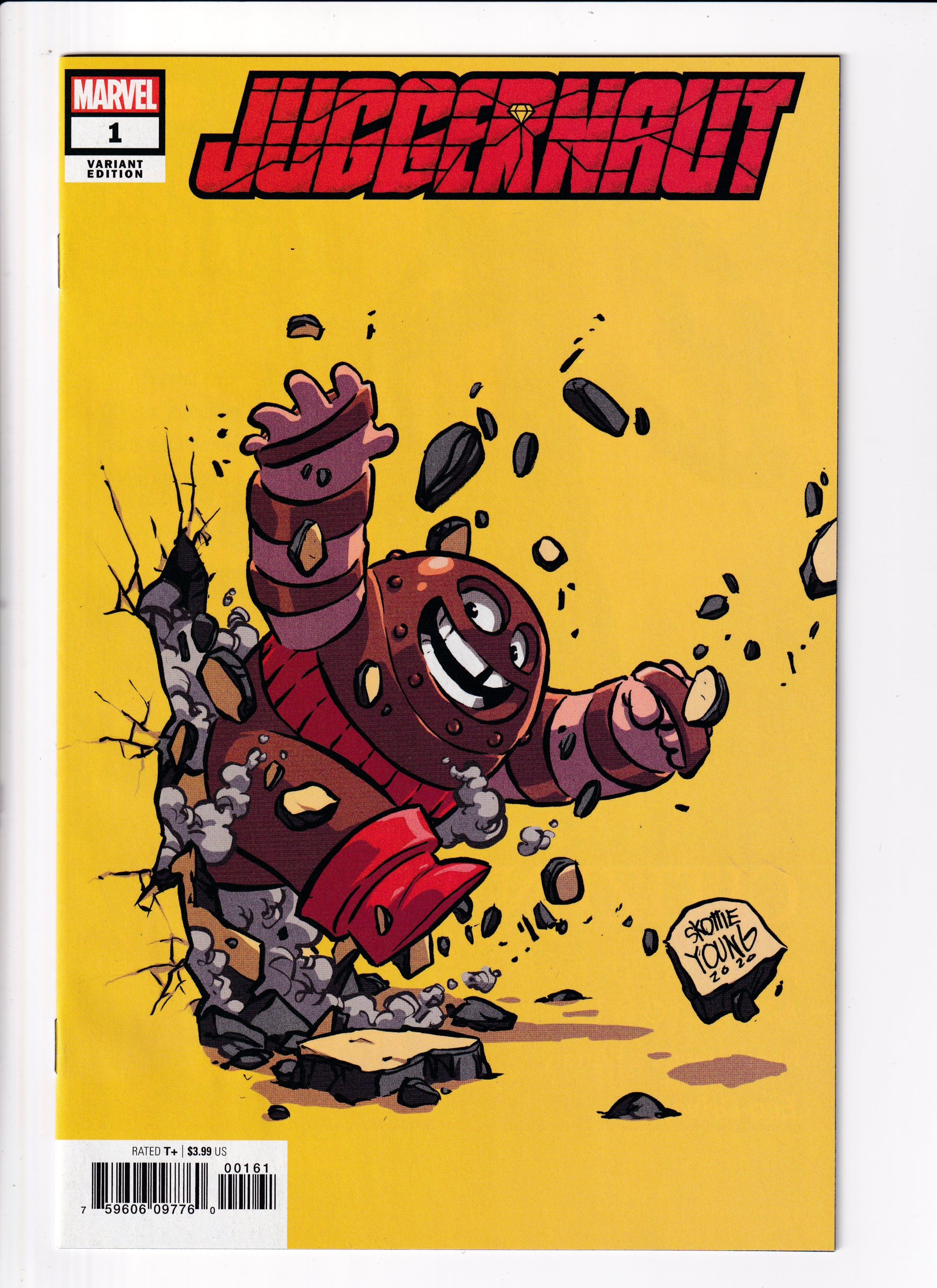 Juggernaut #1 Skottie Young Var NM (9.6) (2020)