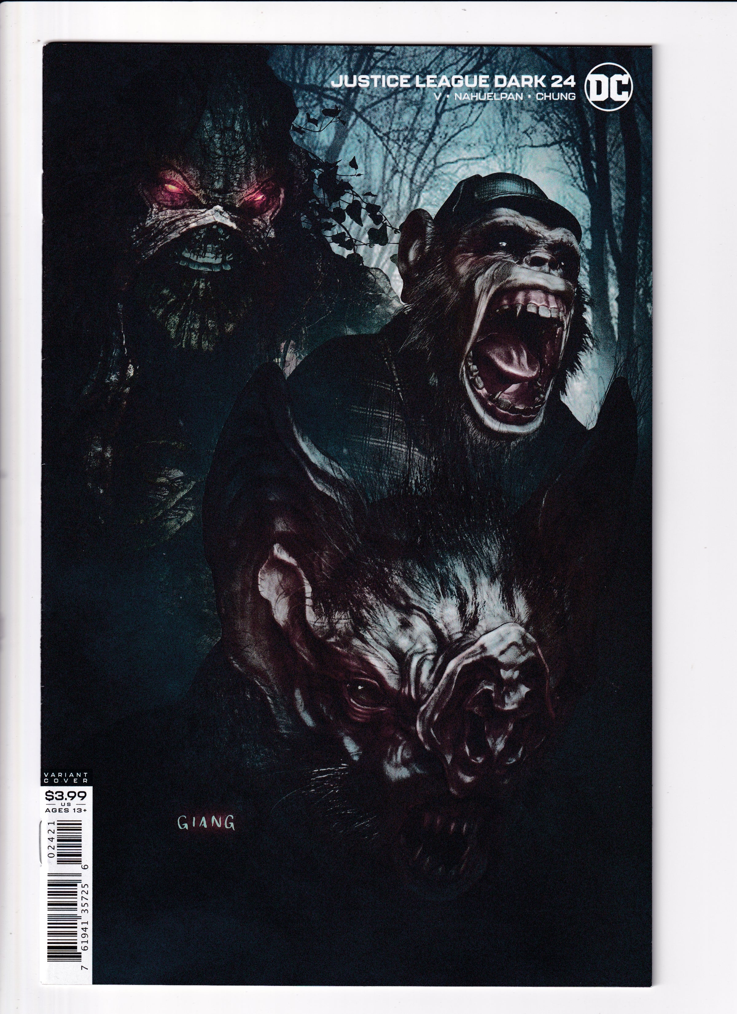 Justice League Dark #24 Giang Var NM (9.6) (2020)