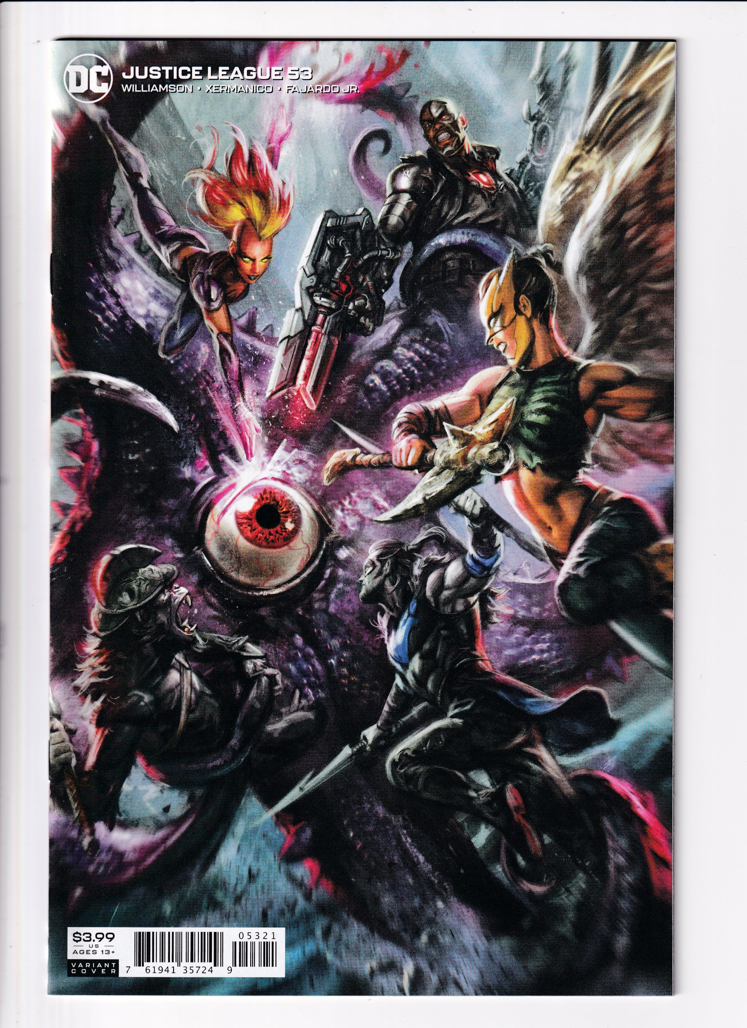 Justice League #53 Variant NM (9.6) (2020)
