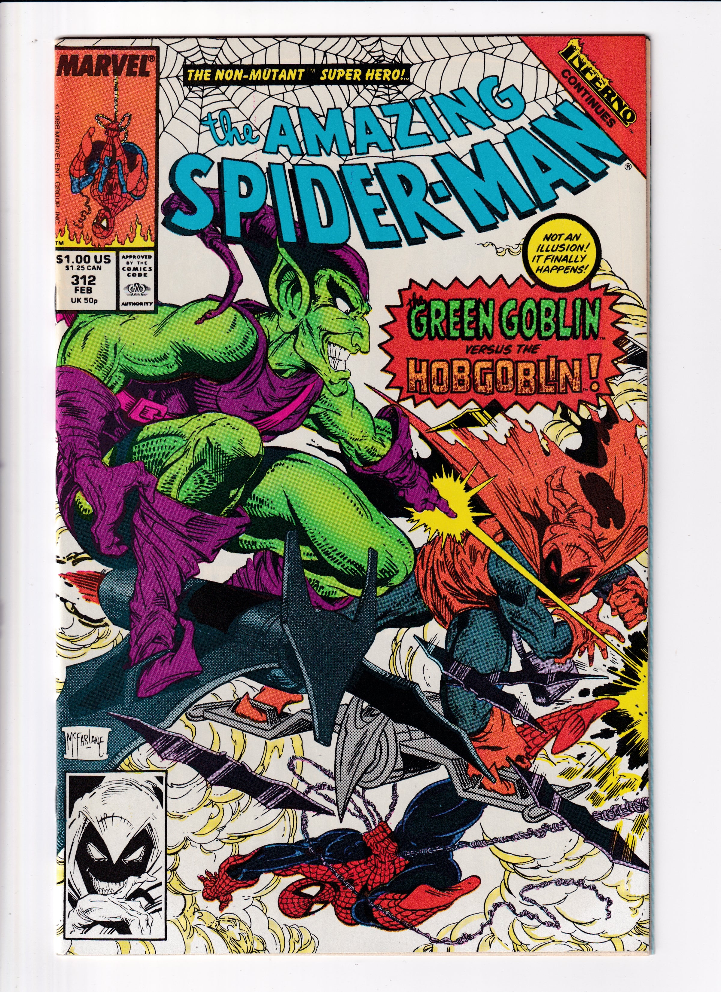 Amazing Spider-Man #312 NM (9.2) (1989)