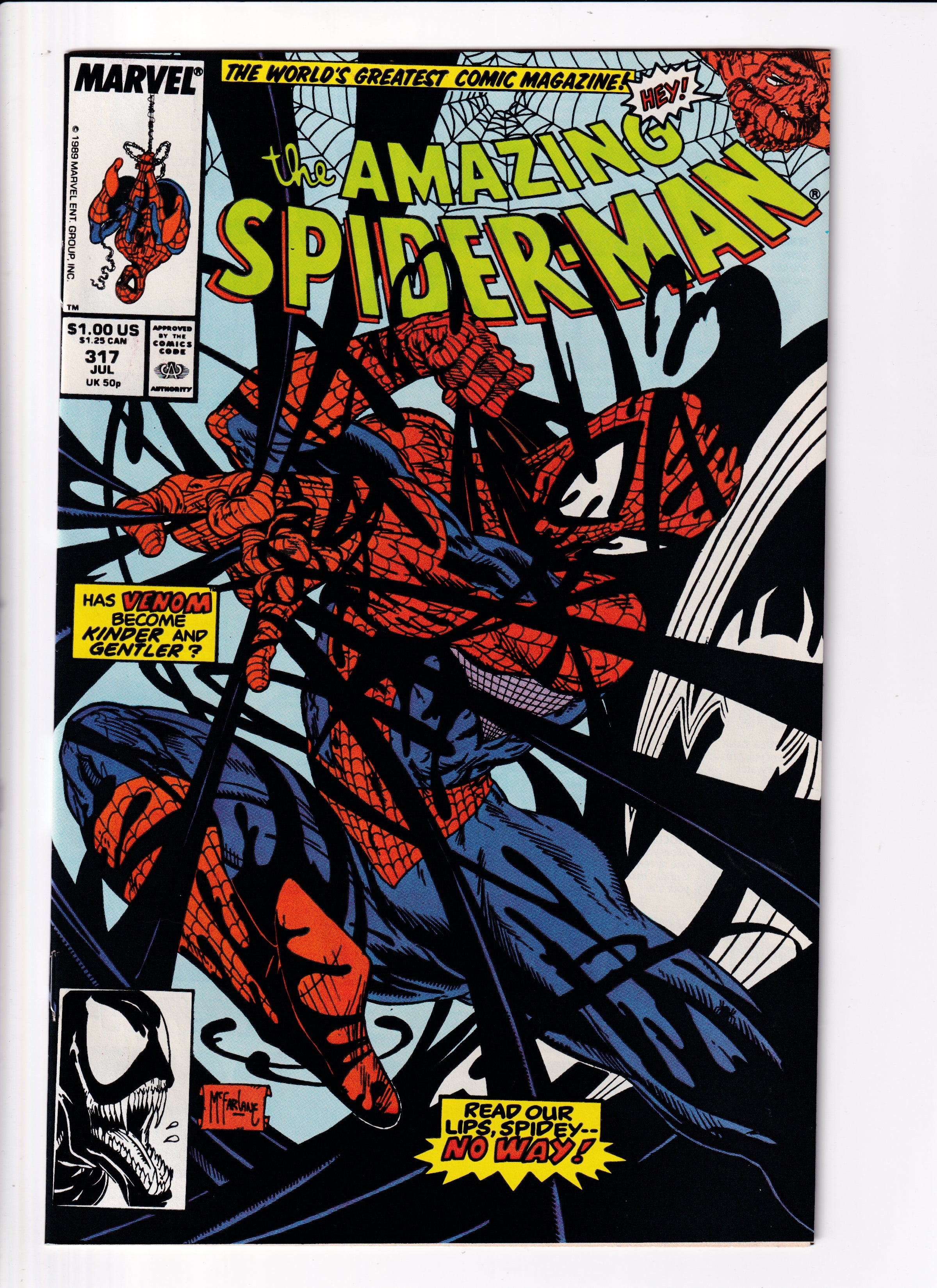 Amazing Spider-Man #317 NM (9.0) (1989)