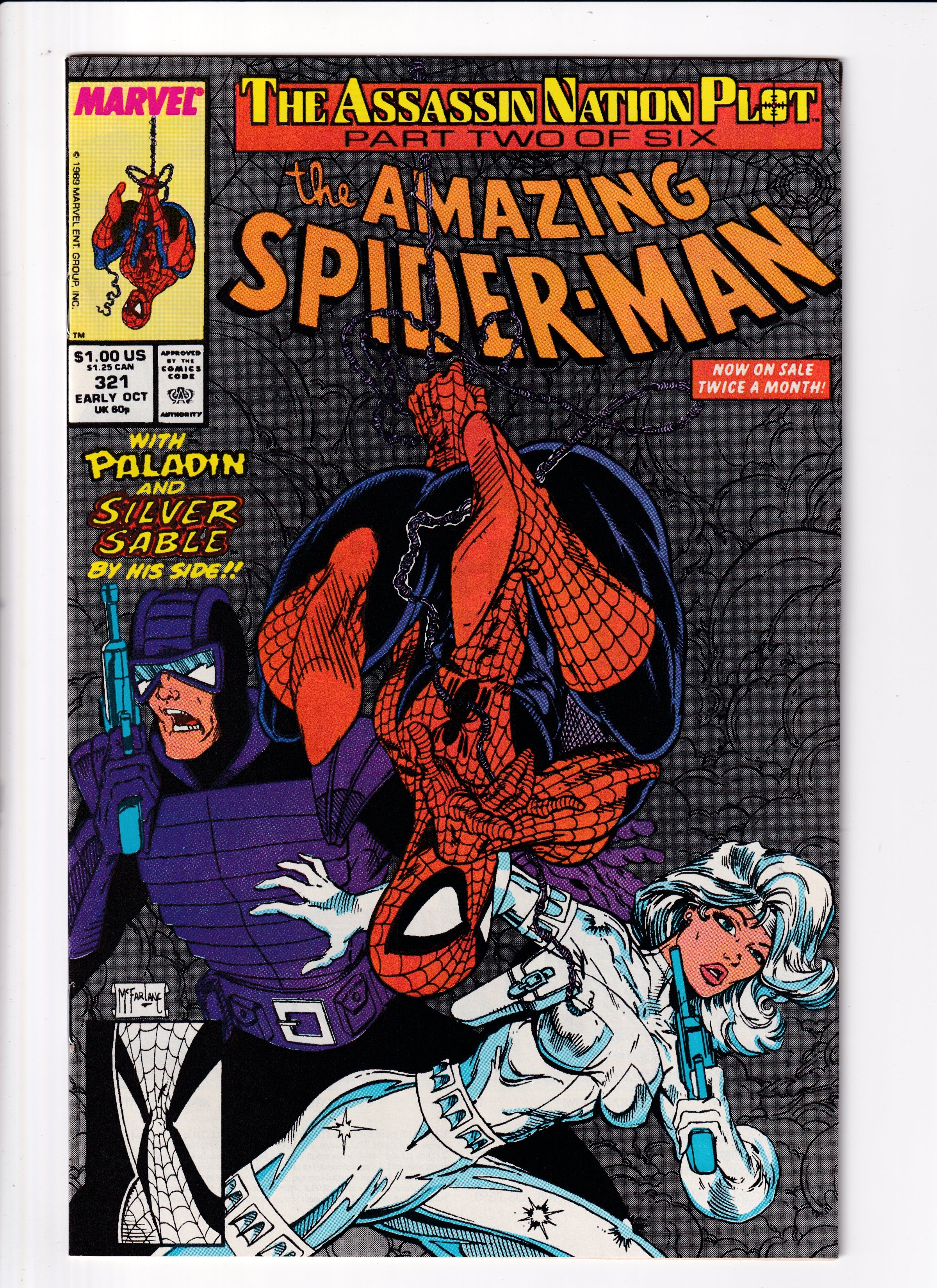 Amazing Spider-Man #321 NM (9.2) (1989)