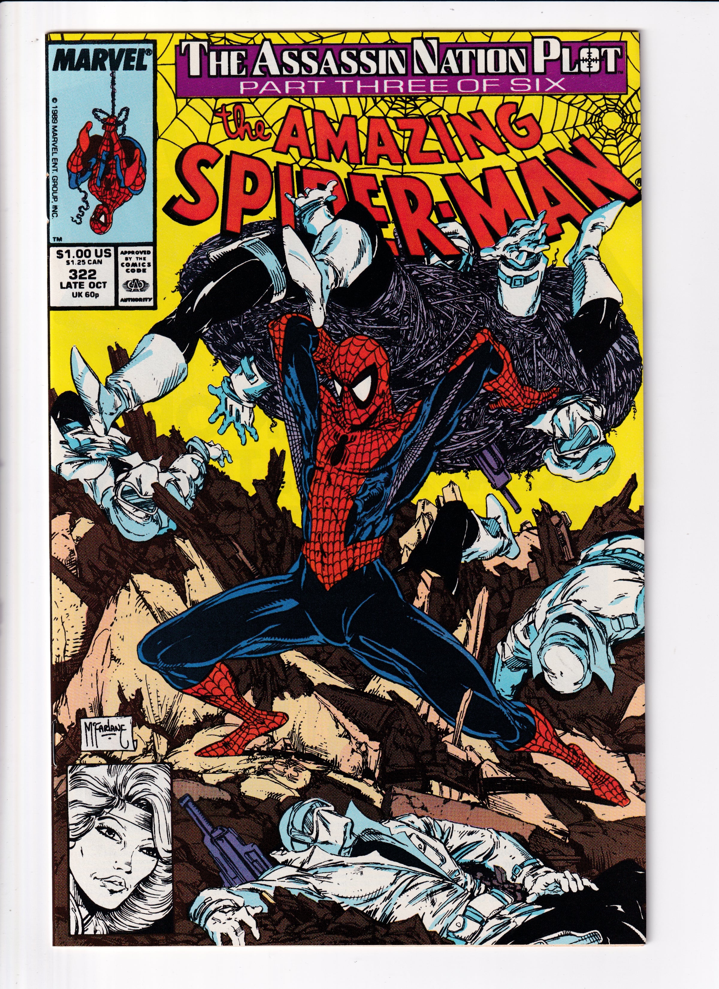 Amazing Spider-Man #322 NM (9.2) (1989)