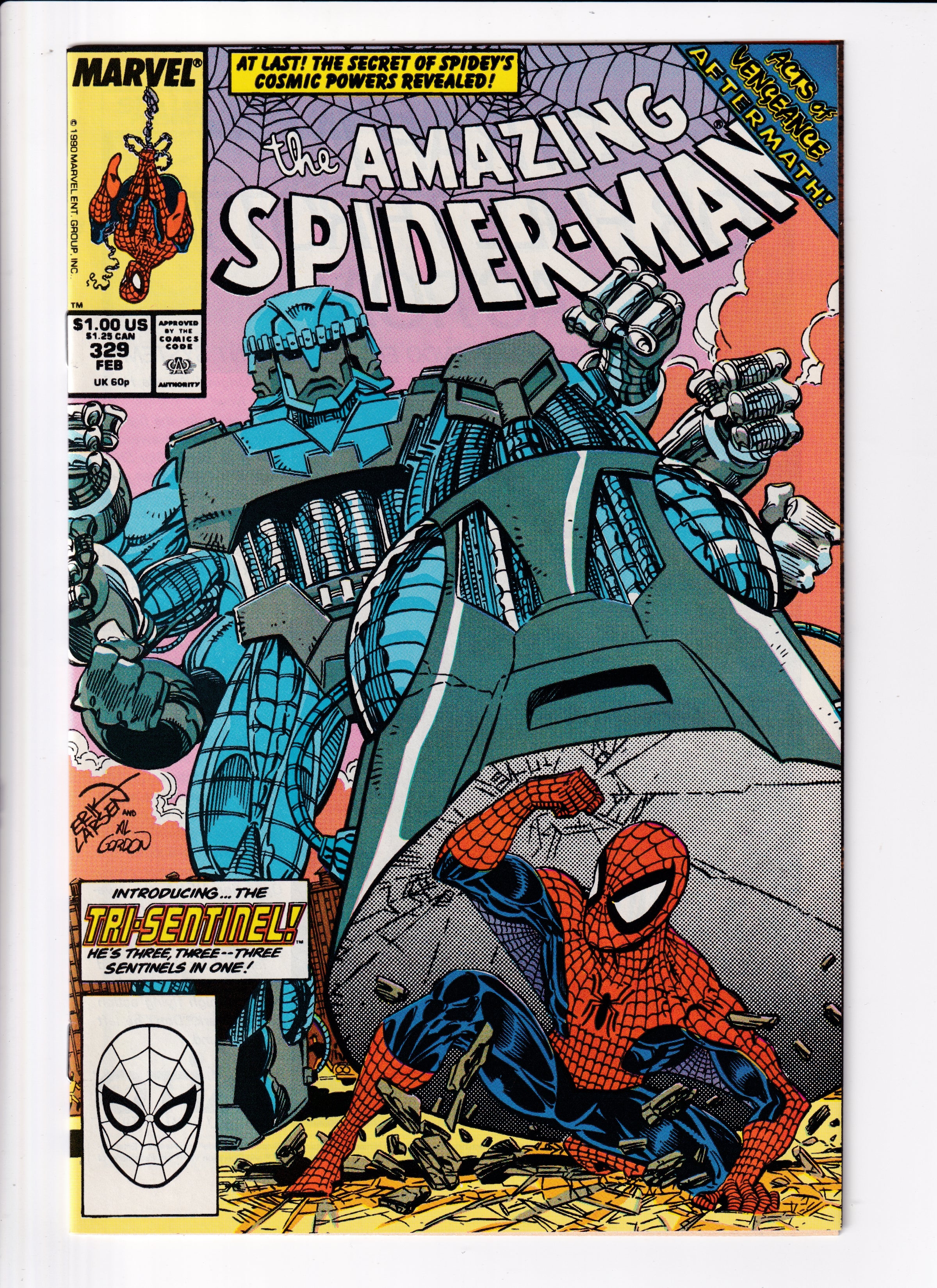 Amazing Spider-Man #329 NM (9.2) (1990)
