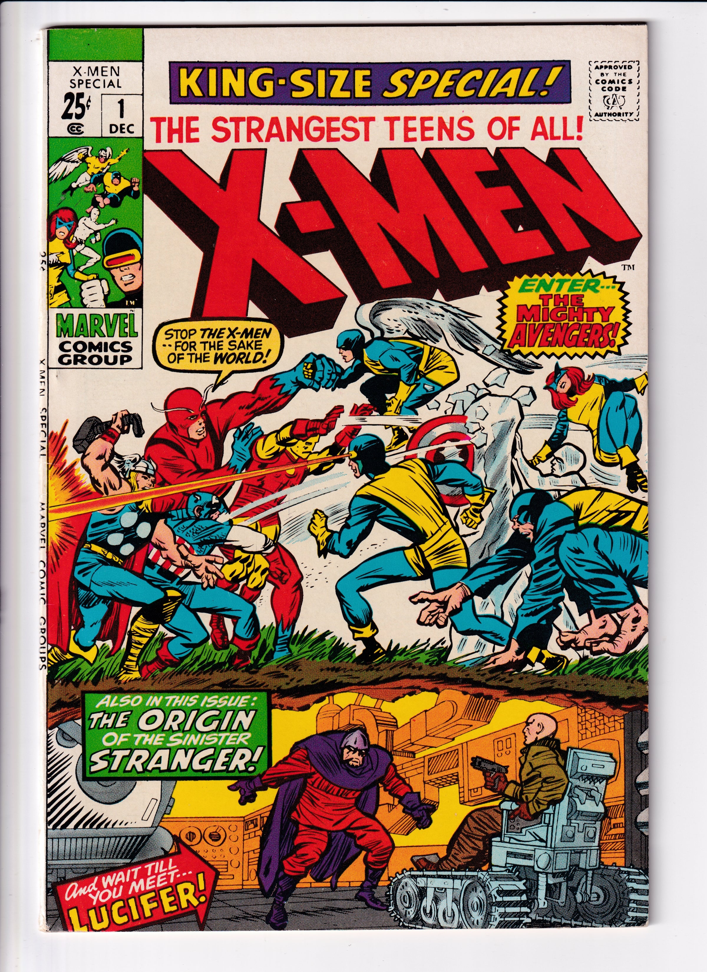 X-Men Annual #1 VF (7.5) (1970)