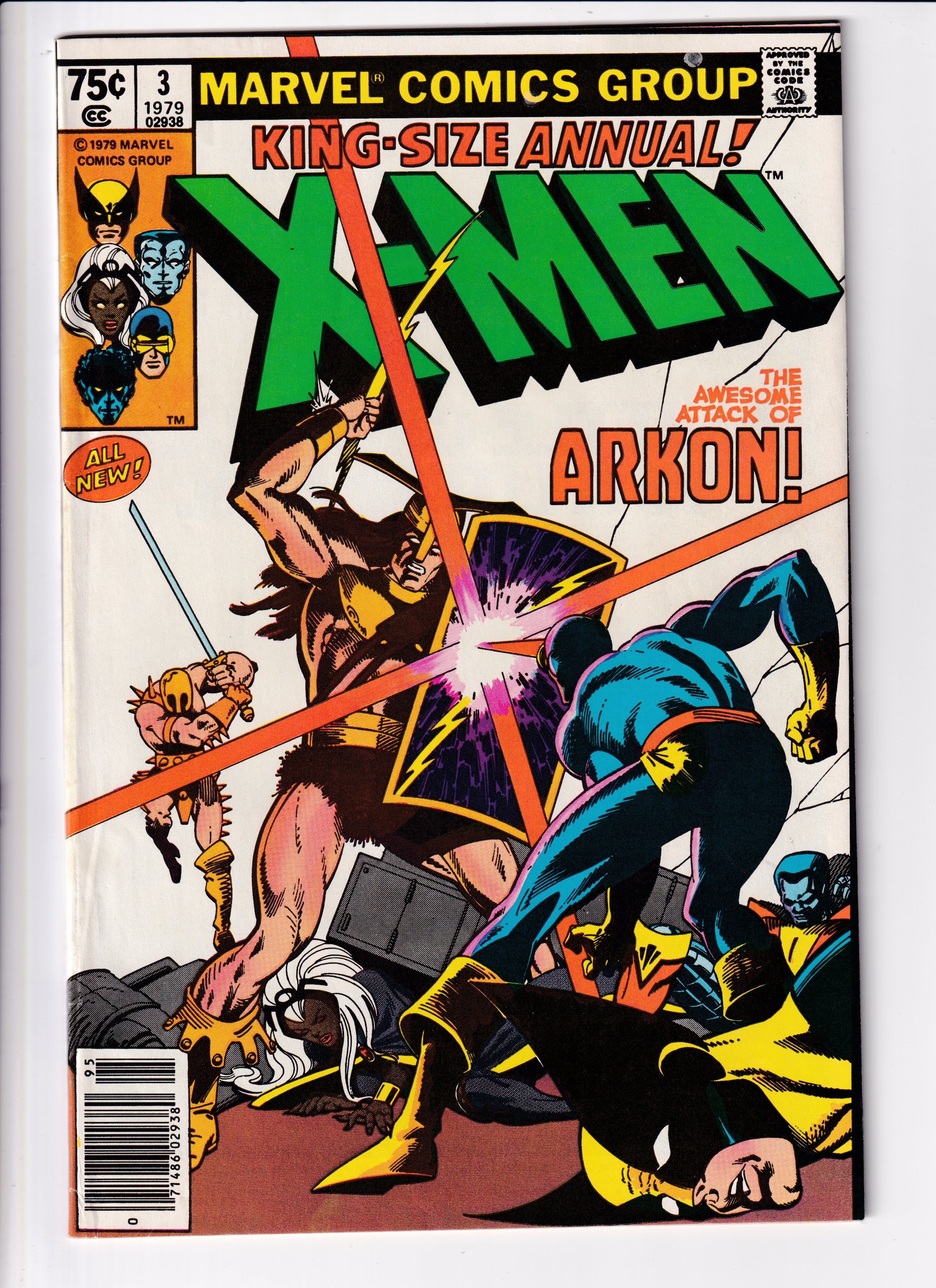 X-Men Annual #3 VF (7.5) (1979)