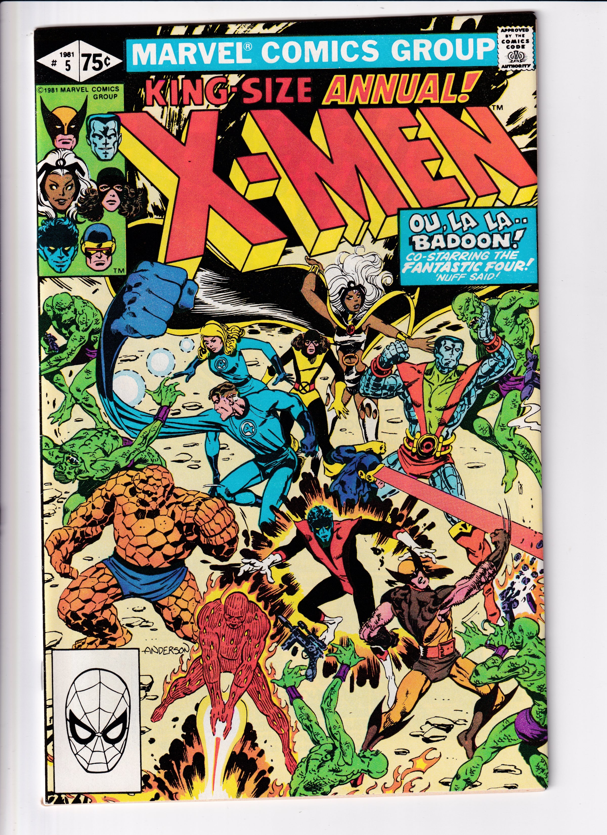 X-Men Annual #5 VF (8.5) (1981)