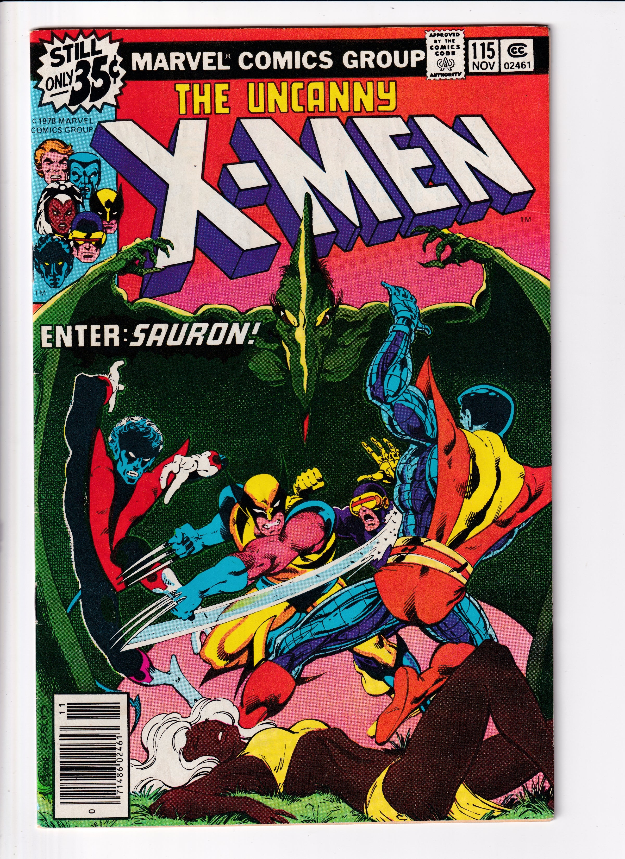 Uncanny X-Men #115 FN (6.0) (1978)