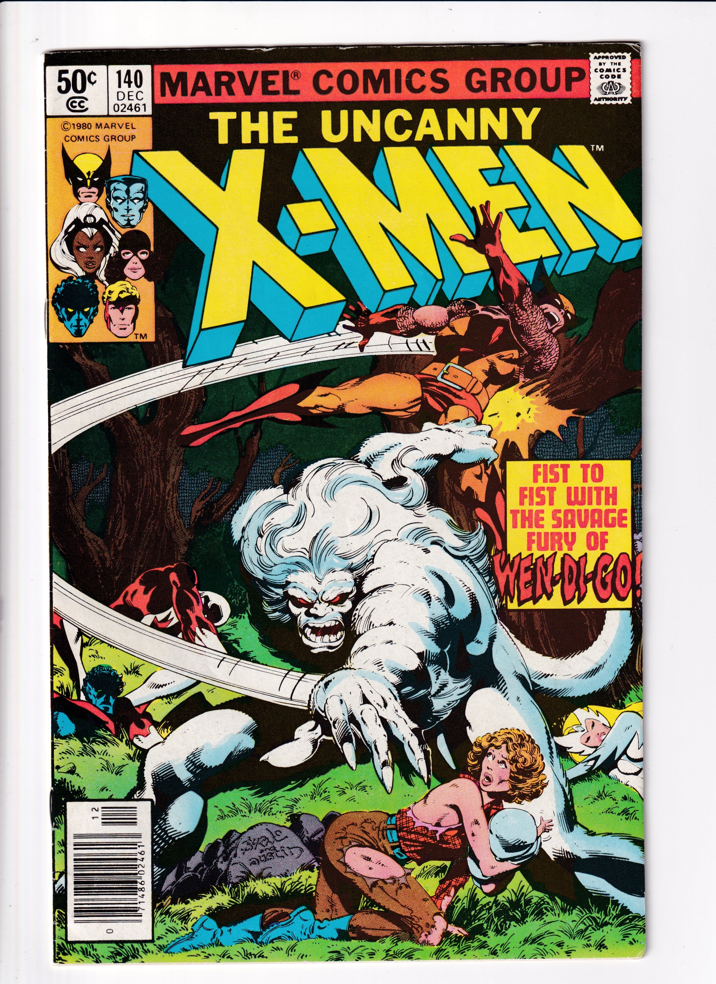Uncanny X-Men #140 Newsstand FN (6.5) (1980)