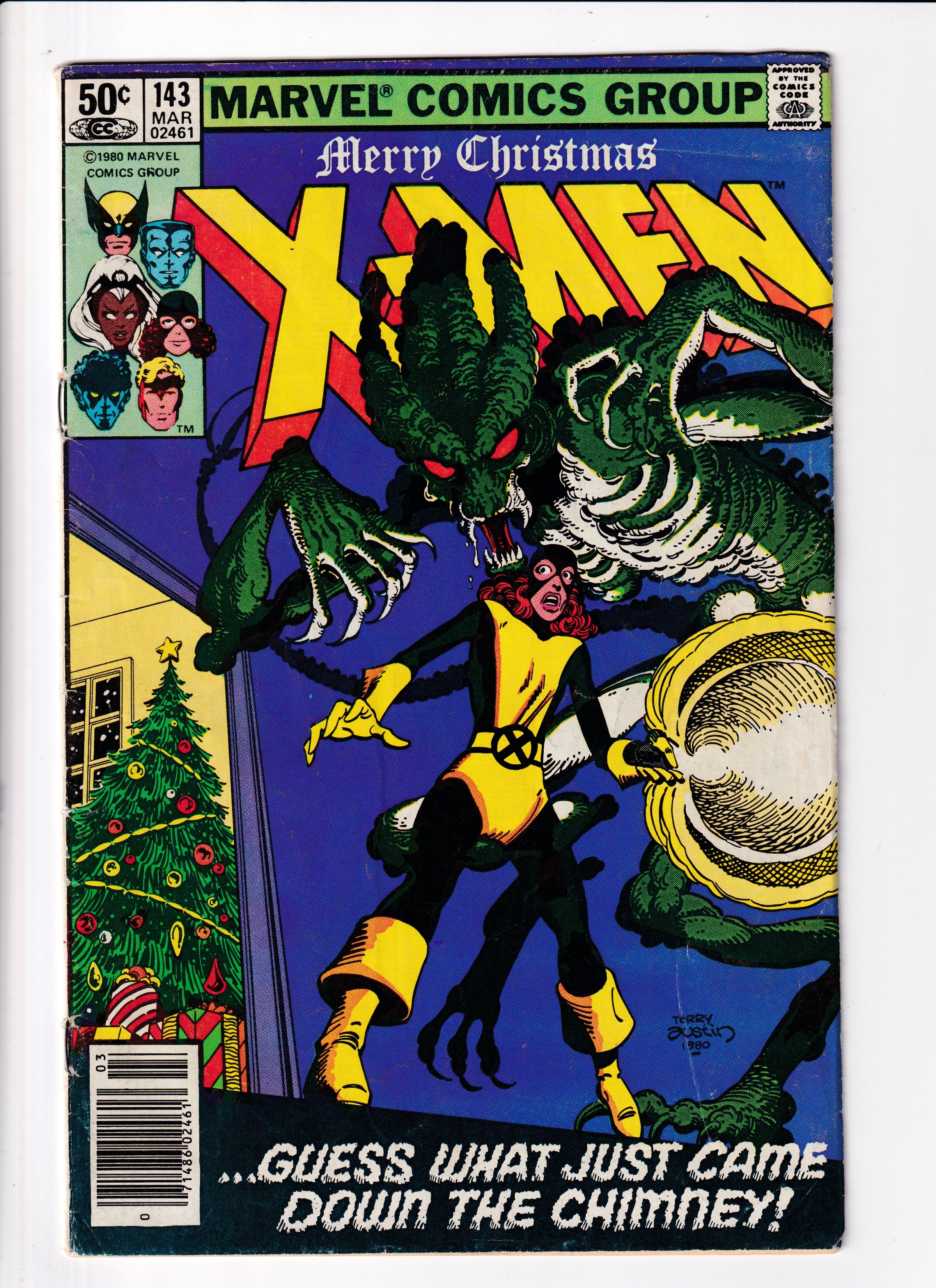 Uncanny X-Men #143 Newsstand VG (4.5) (1980)