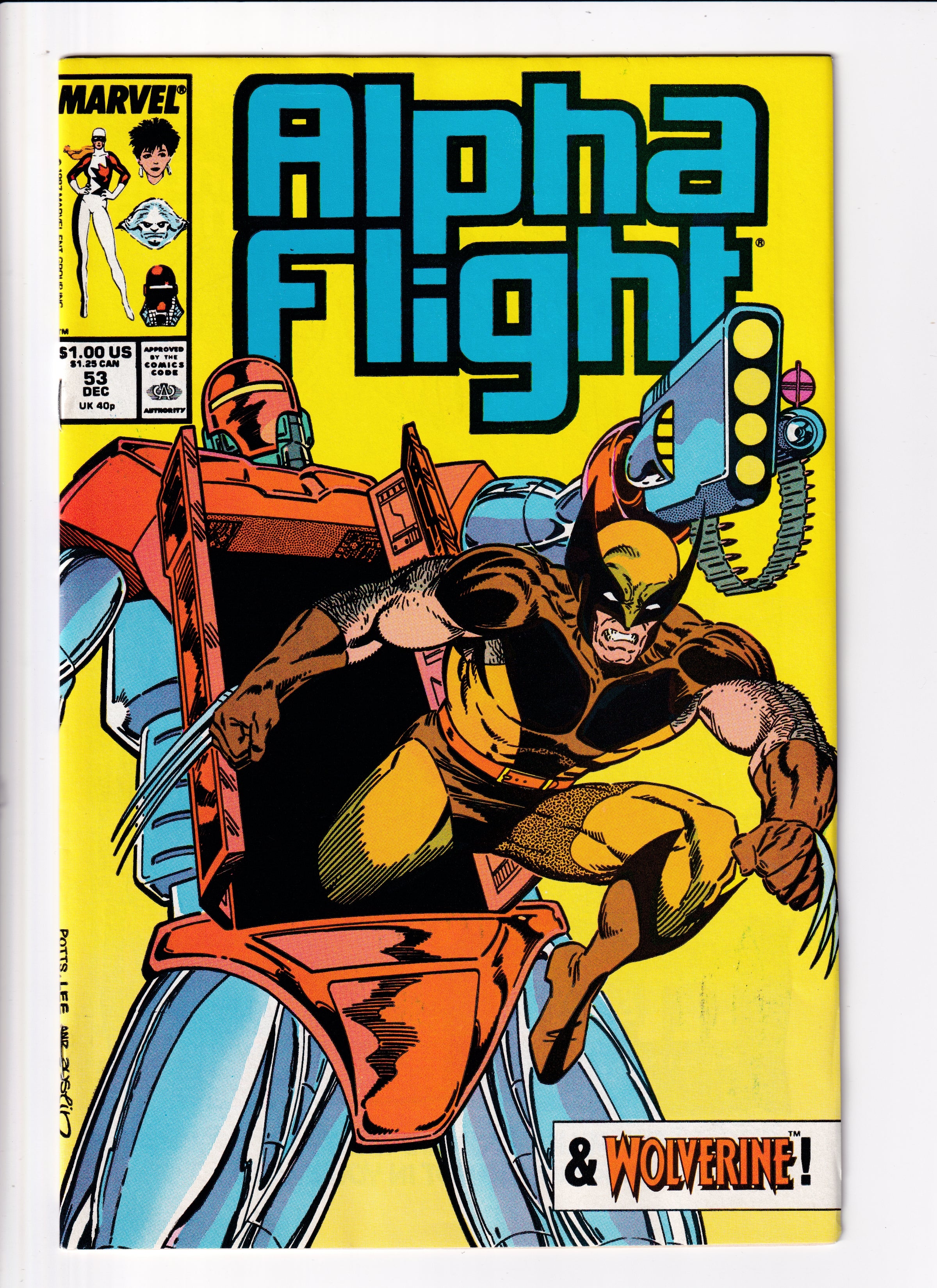 Alpha Flight #53 VF (8.5) (1987)