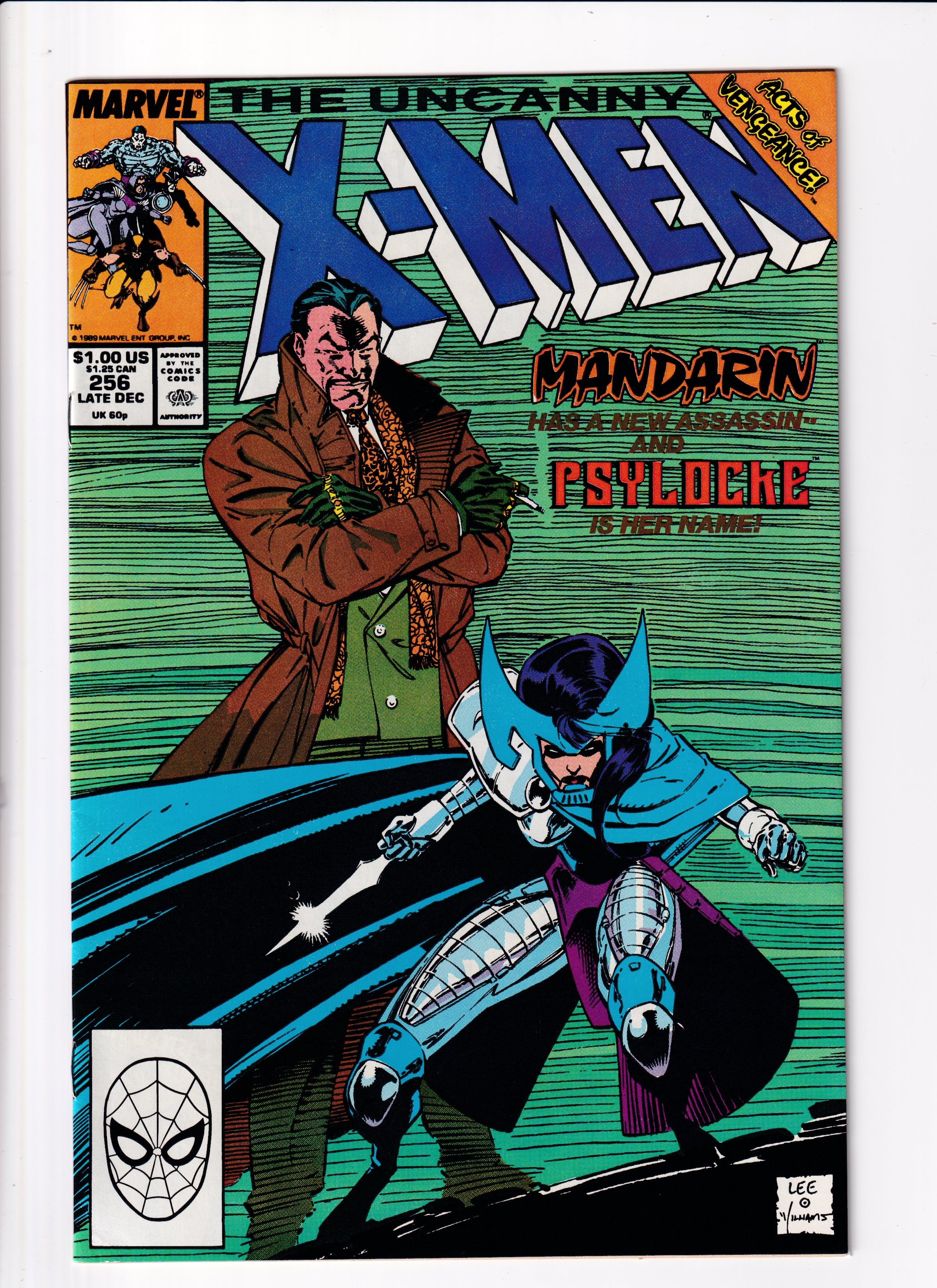 Uncanny X-Men #256 NM (9.2) (1989)