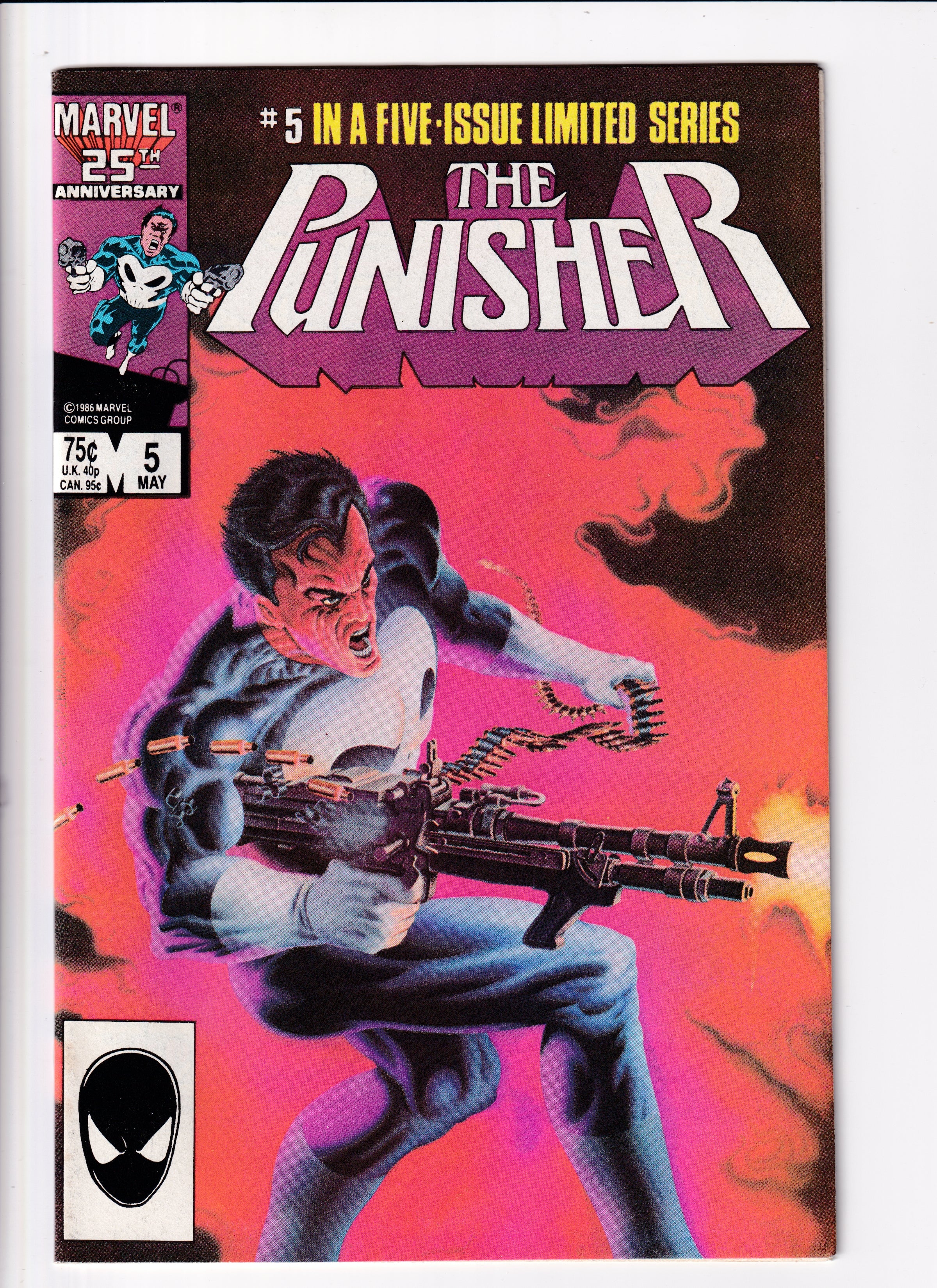 Punisher #5 NM (9.0) (1986)