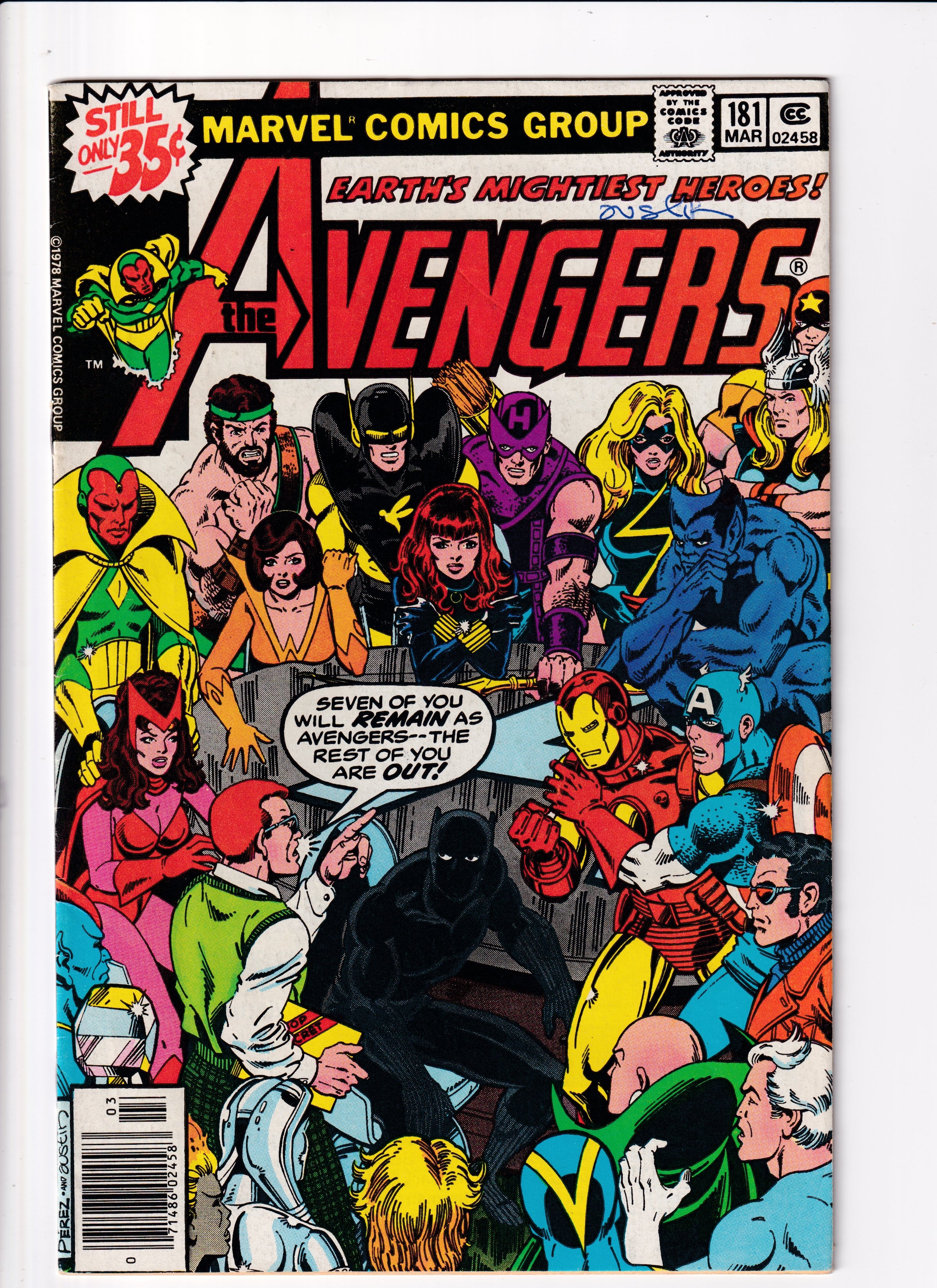 Avengers #181 FN (6.5) (1979)