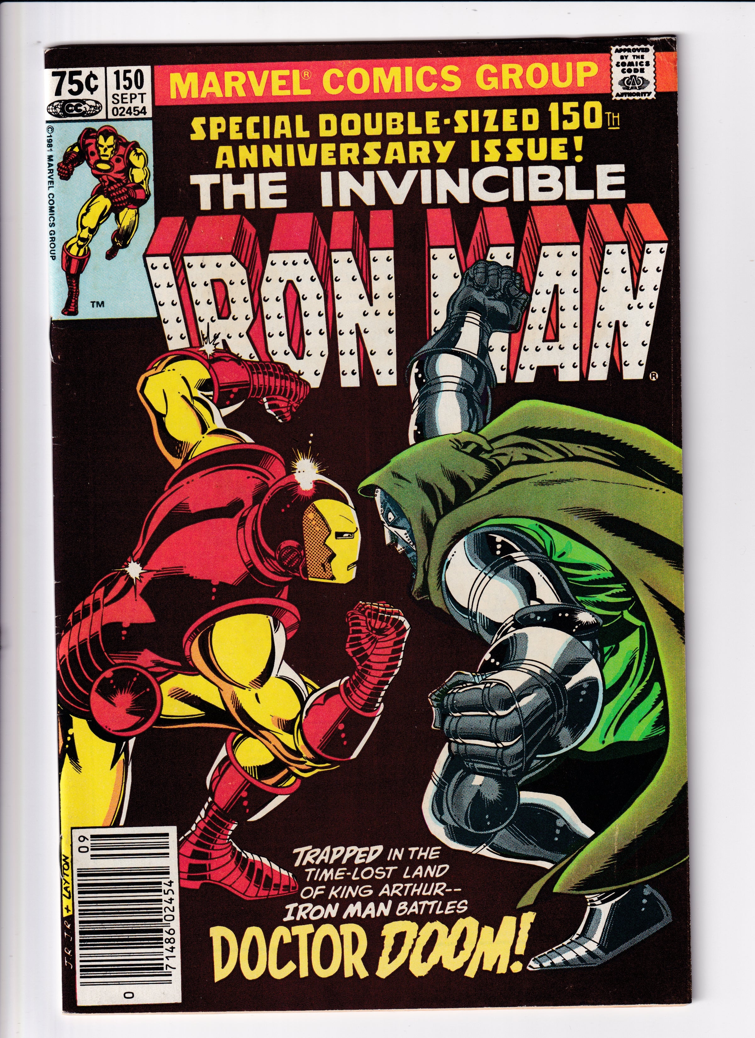 Iron Man #150 Newsstand VF (7.5) (1981)